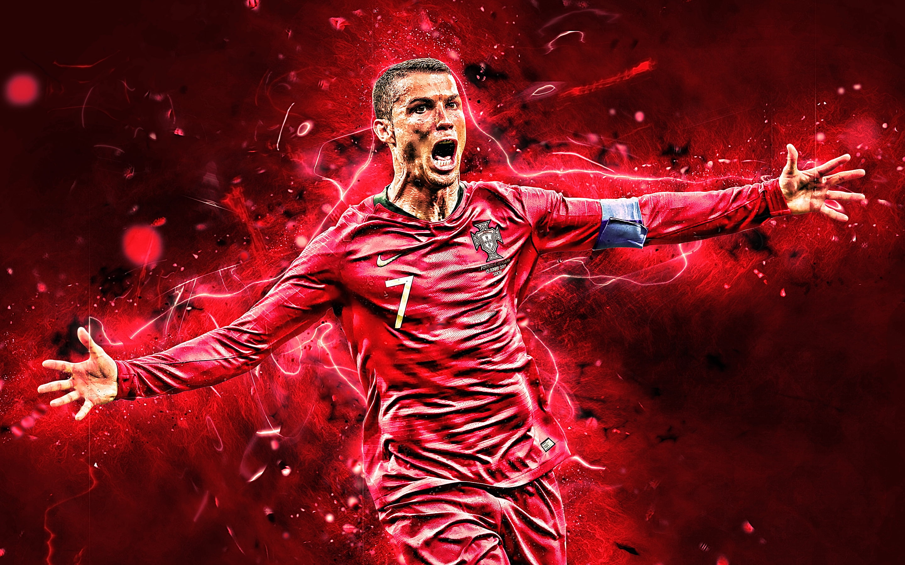 Portuguese, Soccer, 2K, Cristiano Ronaldo, HD Wallpaper