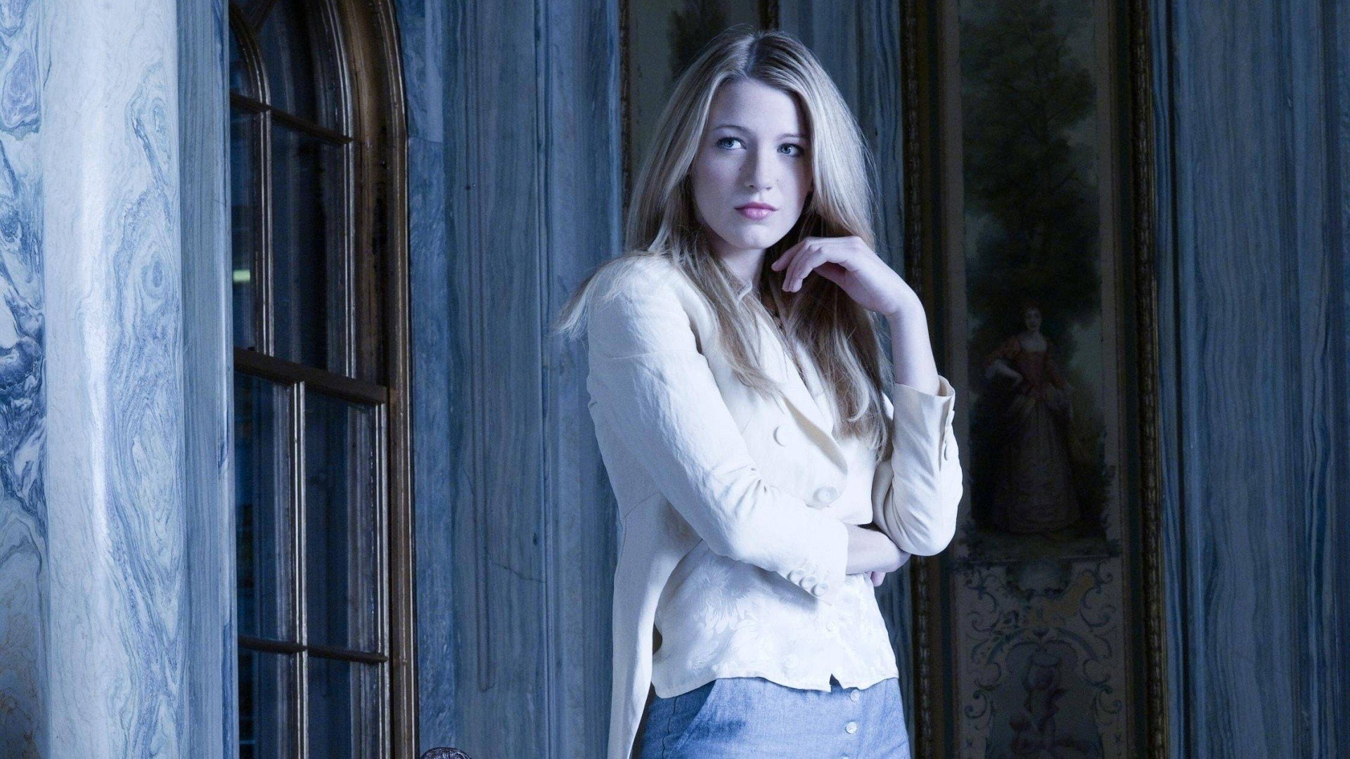 lively, 1080P, women, van, der, woodsen, girl, blondes, blake, serena, gossip, HD Wallpaper