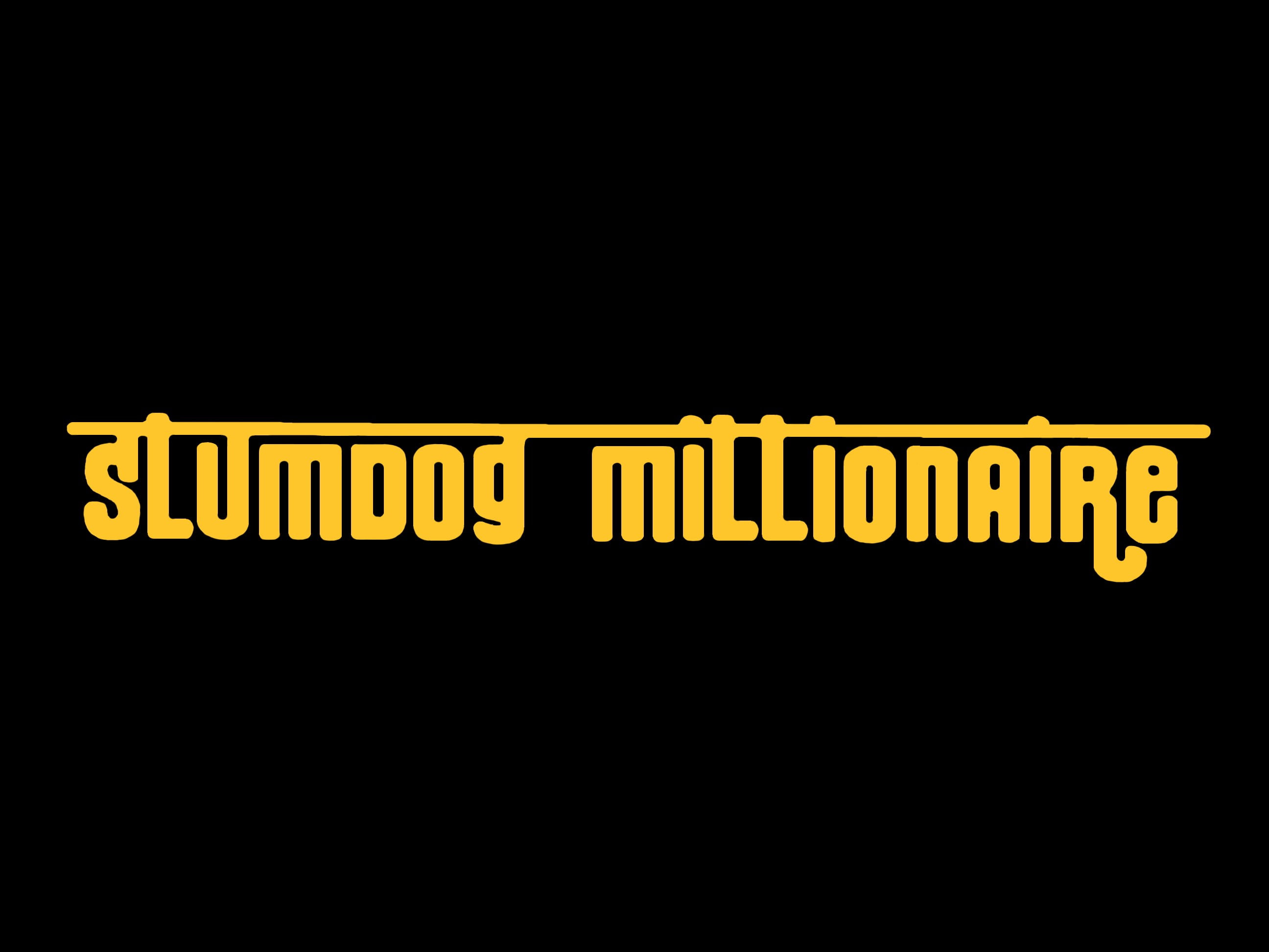 close-up, illuminated, studio shot, copy space, 2K, capital letter, no people, indoors, night, cut out, slumdog millionaire, black background, message, HD Wallpaper
