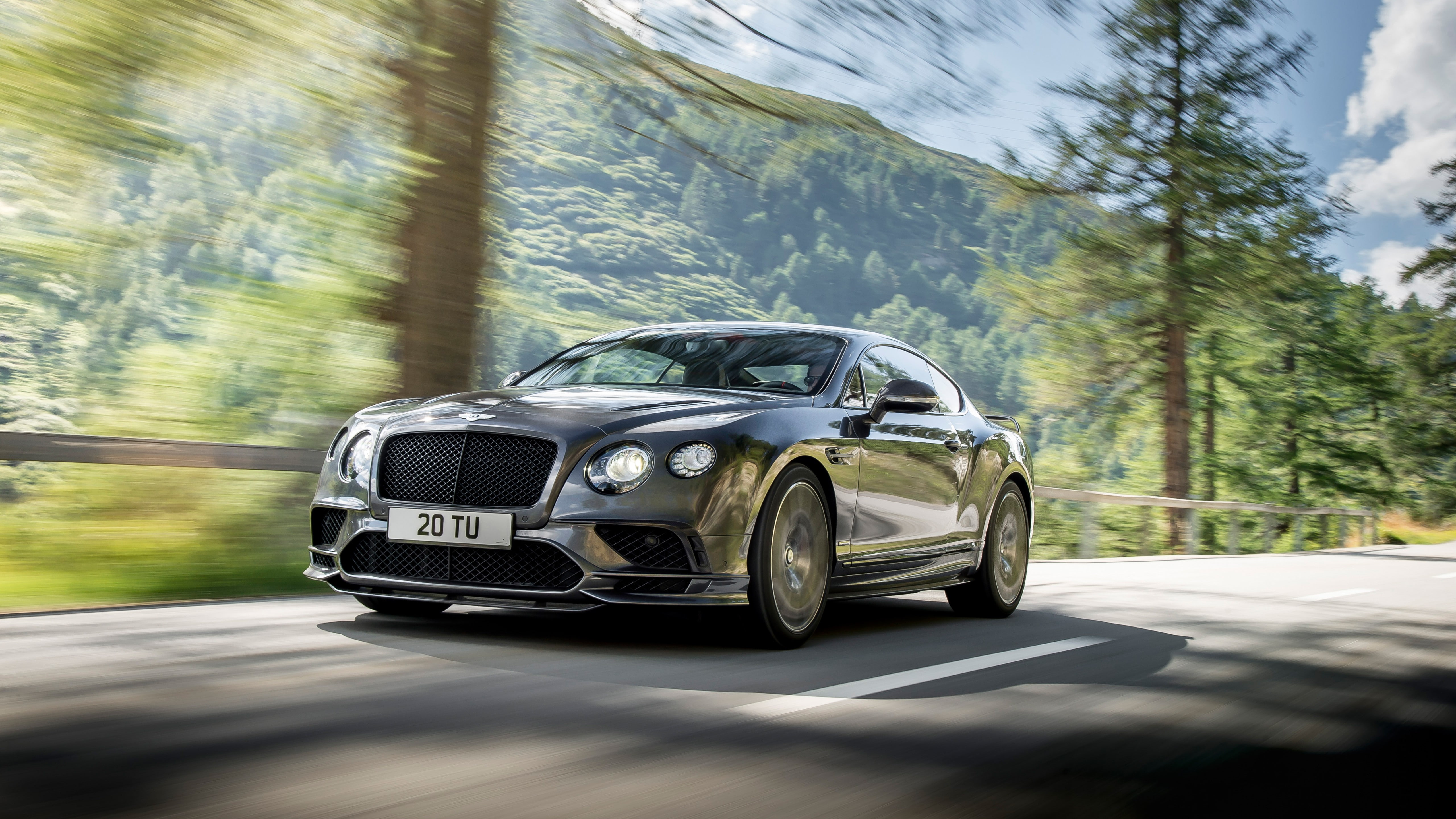 bentley, 2018, supersports, 5k, continental, gt, 5K, k, HD Wallpaper