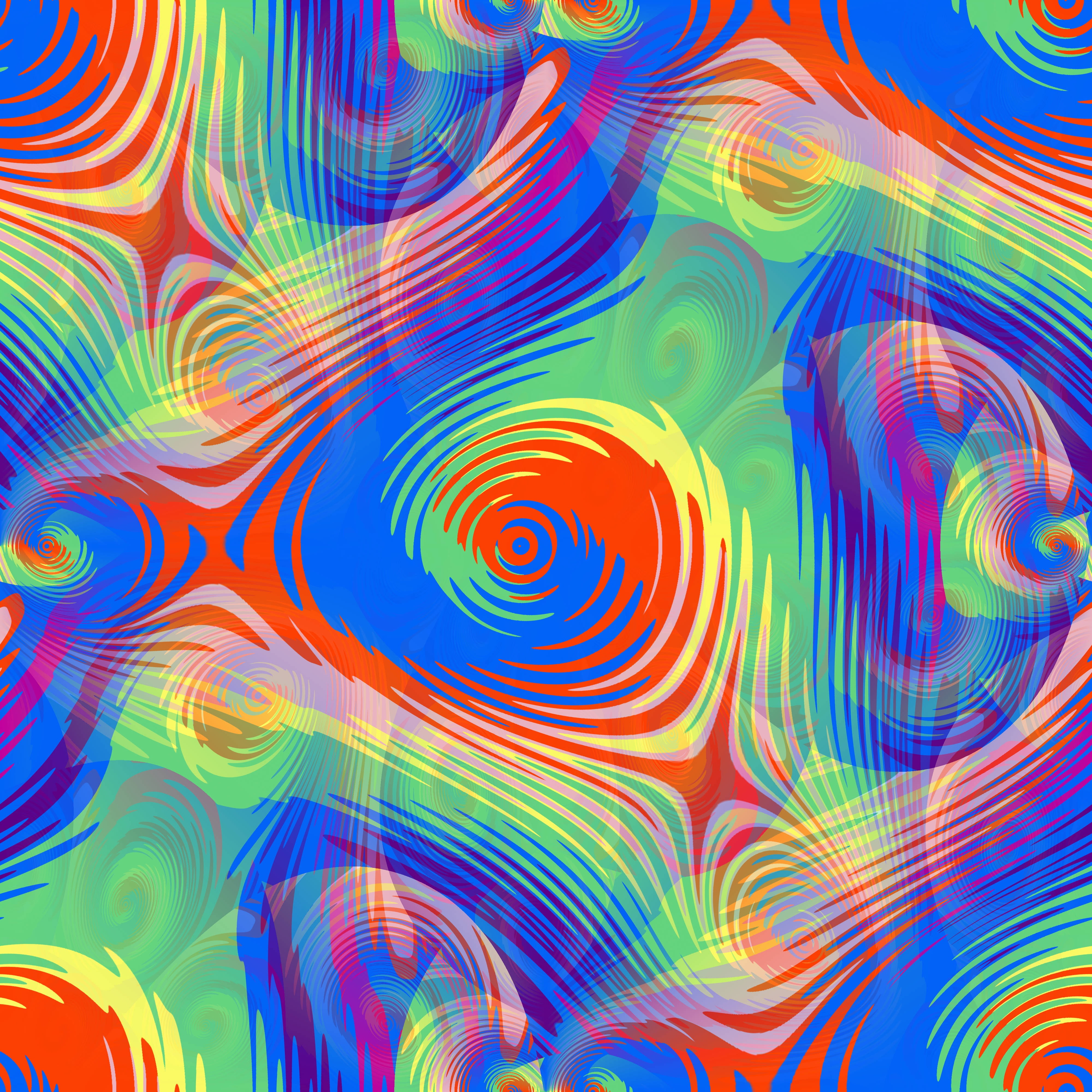 design, computer Graphic, chaos, waves, art and craft, multicolored, full frame, multi Colored, rainbow, decorations, reds, quirky, no people, decorative, Phone HD Wallpaper
