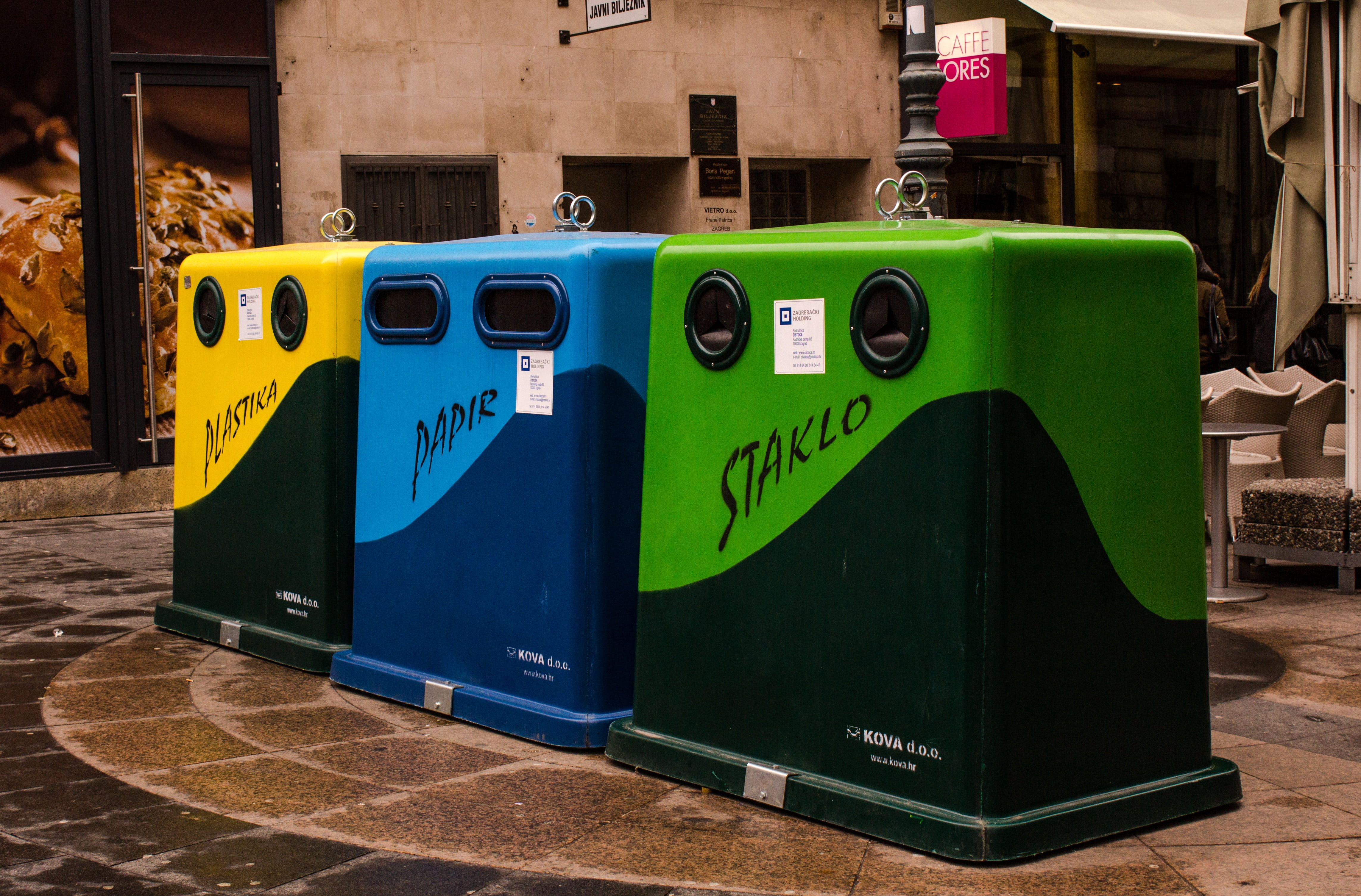 day, glass, text, recycle, city, fuel and power generation, architecture, eco, green, recycling, environmental conservation, container, garbage can, built structure, HD Wallpaper
