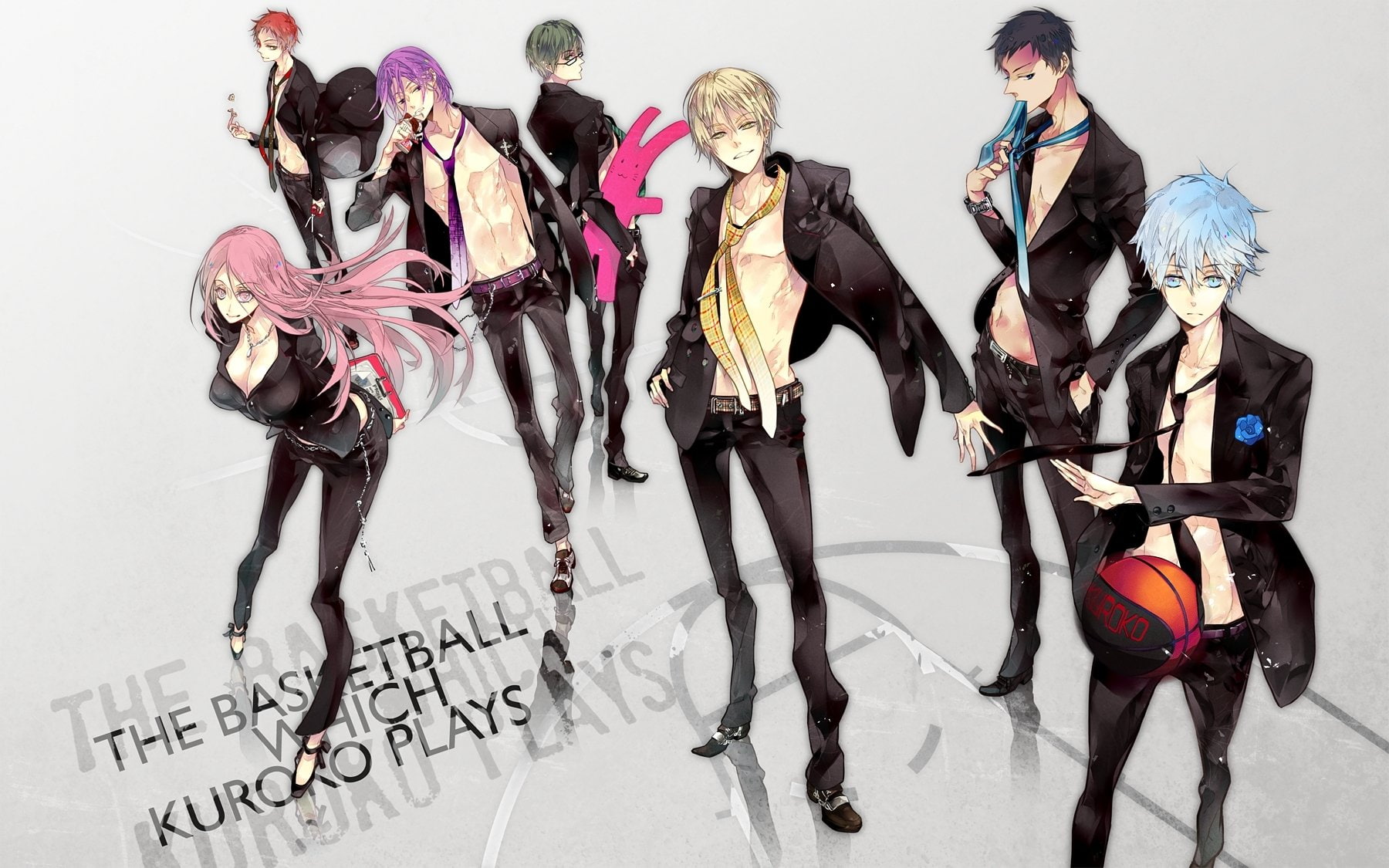 Tetsuya Kuroko, 720P, Anime, Shintarō Midorima, Atsushi Murasakibara, Satsuki Momoi, Ryōta Kise, Kurokos Basketball, Daiki Aomine, Seijūrō Akashi, HD Wallpaper