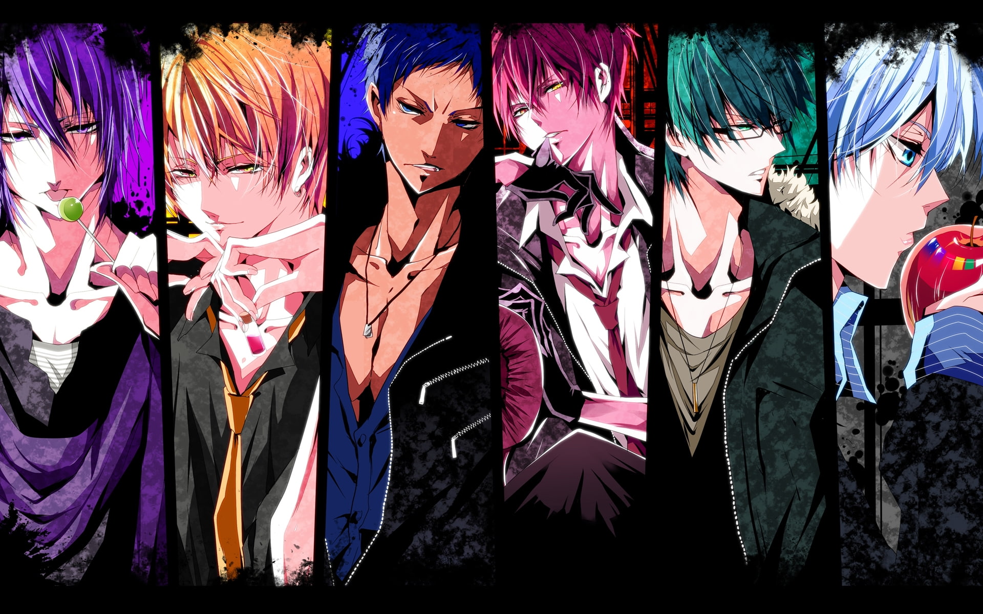 shoujo, transfer print, people, real people, human representation, young women, tetsuya kuroko, retail, clothing, kuroko no basket, retail display, group of people, HD Wallpaper
