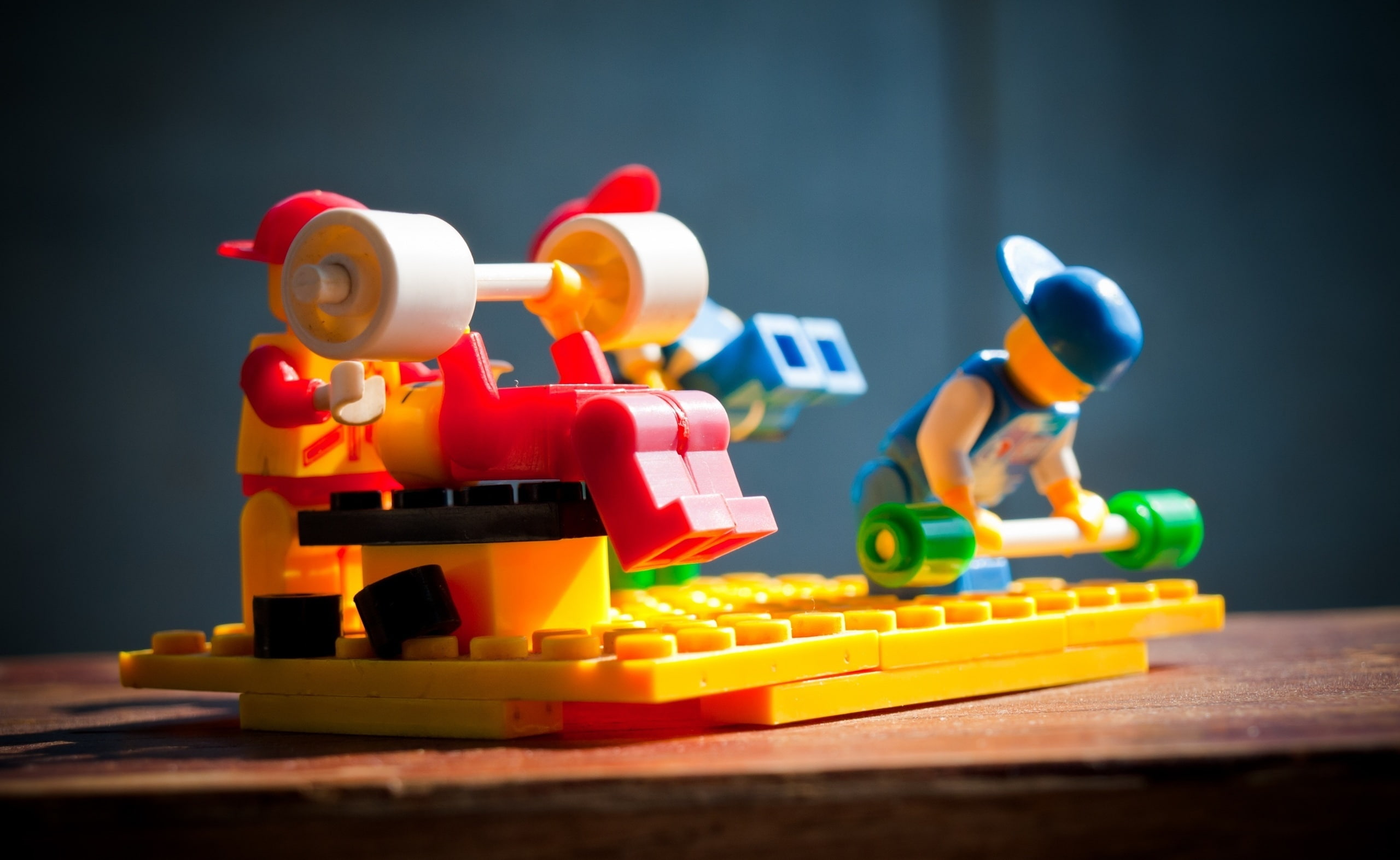 still life, instructor, leisure games, fun, table, Other Sports, toy, close-up, 2K, Working, Sports, human representation, studio shot, toy block, plastic, HD Wallpaper