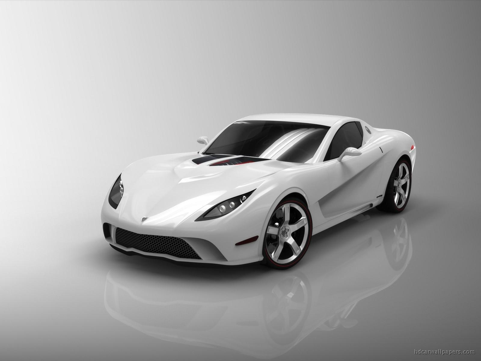 other cars, cars, car, mallett, white, 720P, corvette, sports, HD Wallpaper