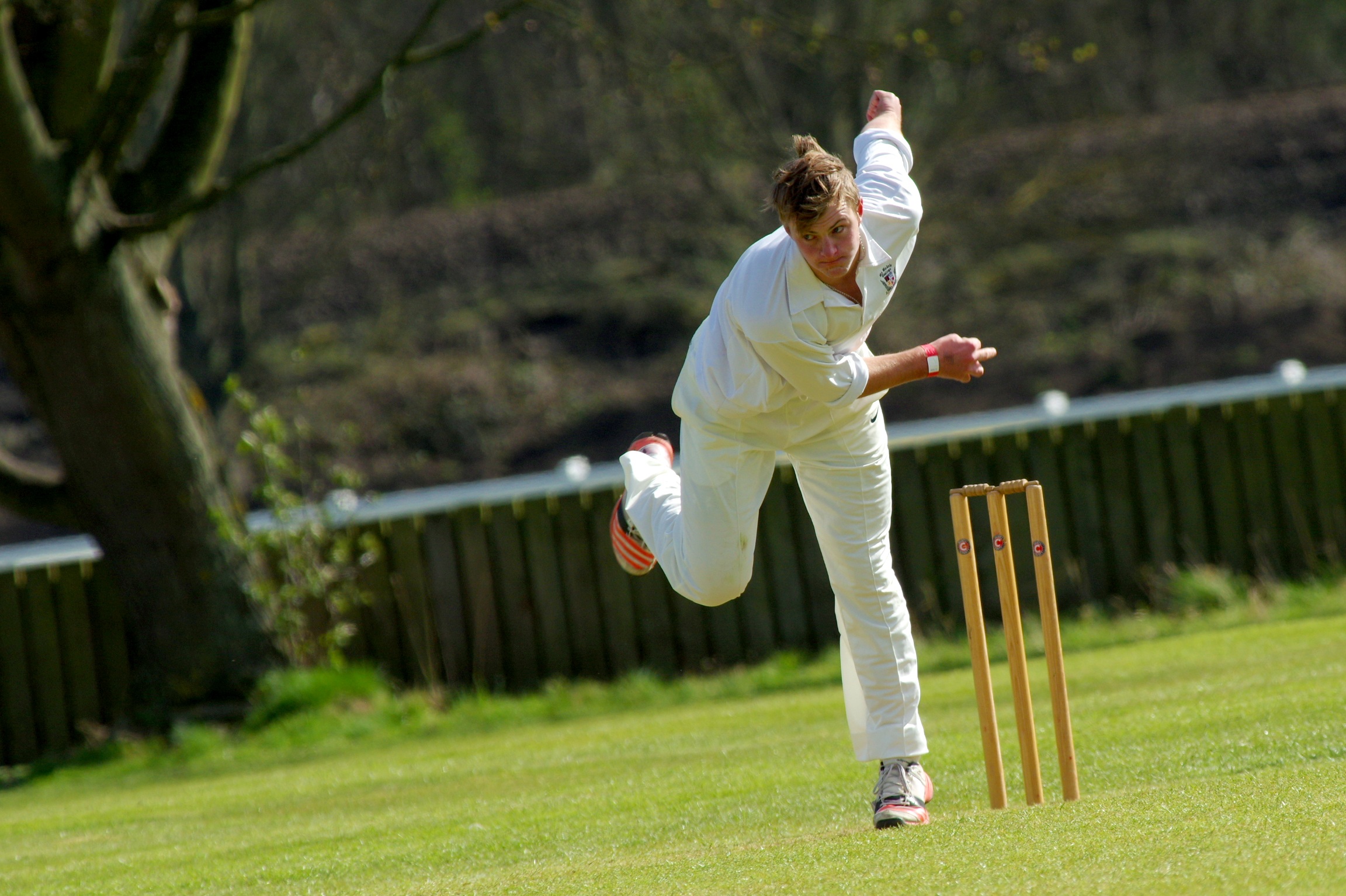 wicket, one person, 1080P, taking a shot - sport, full length, human body part, cricket, leisure activity, cricket bowler, limb, sports team, adult, pole, HD Wallpaper