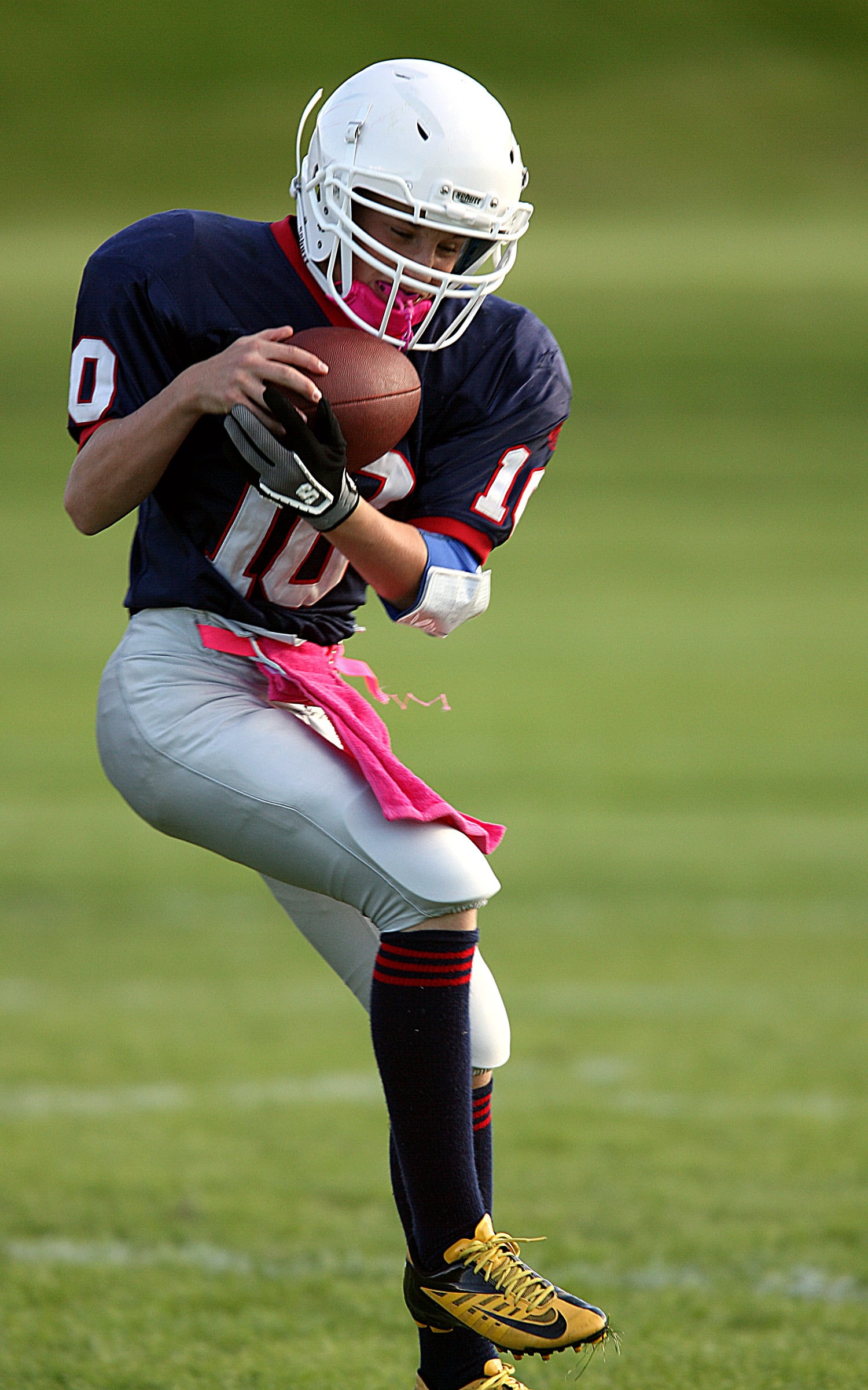 teenager, leisure activity, outfit, headwear, clothing, nature, one person, land, teenage boys, football player, sports equipment, american football - sport, Phone HD Wallpaper