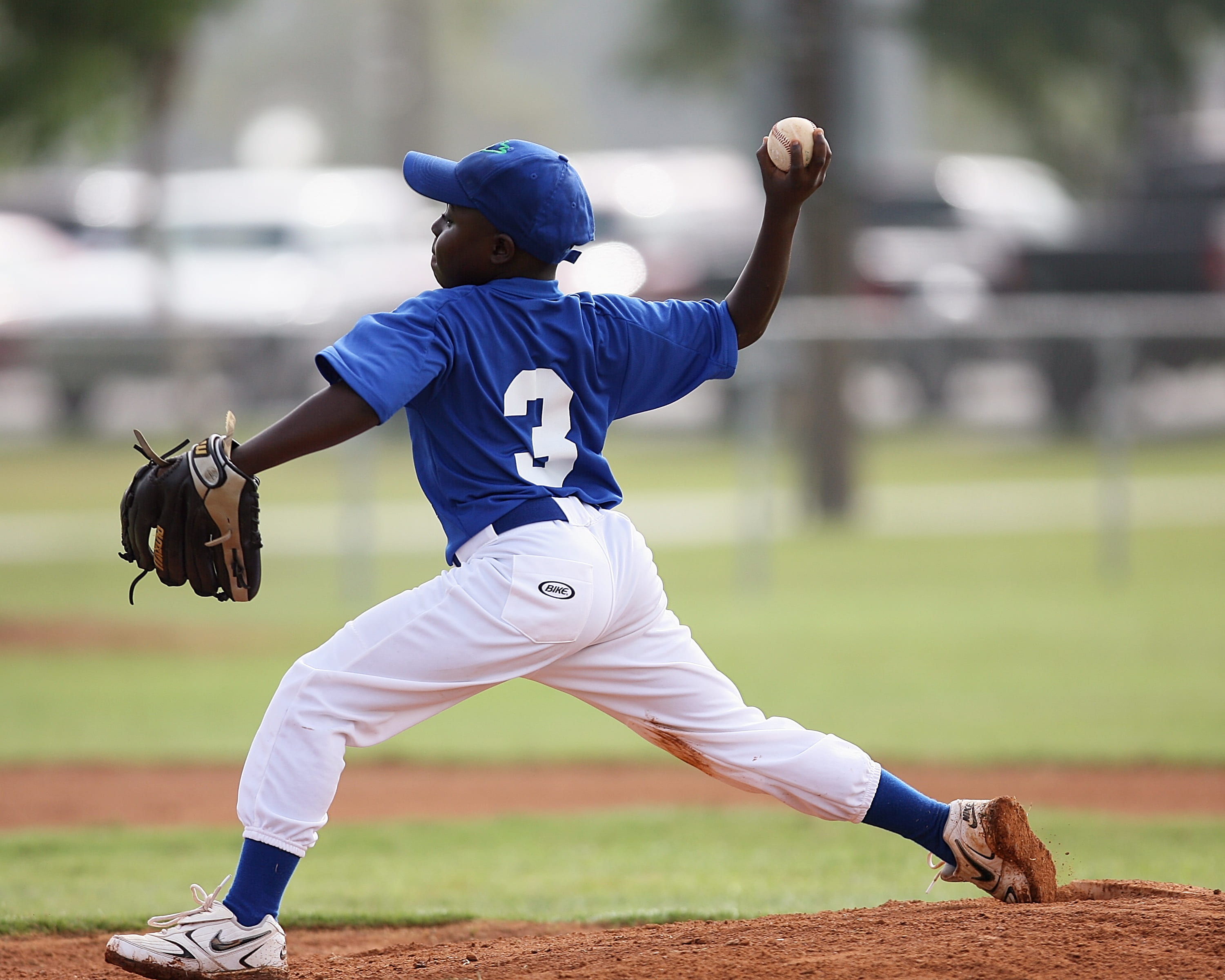 game, motion, sport, infield, day, men, childhood, pitch, team, boys, player, focus, outdoors, clothing, action, pitching, field, arms raised, boy, mound, HD Wallpaper
