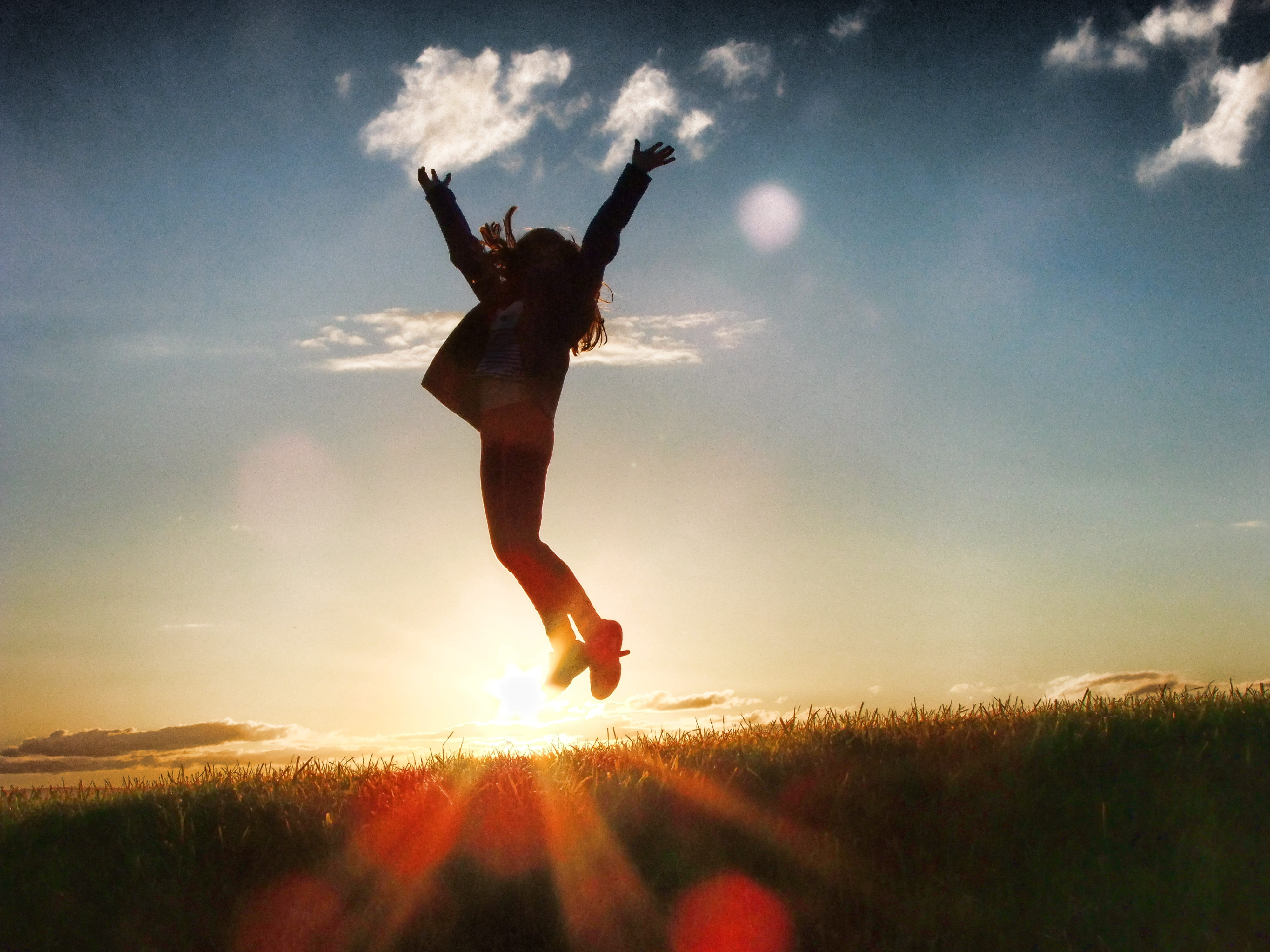 full length, mid-air, outdoors, challenge, success, dom, inspirational, landscape, young adult, human body part, girl, adventure, successful, nature, lens flare, HD Wallpaper