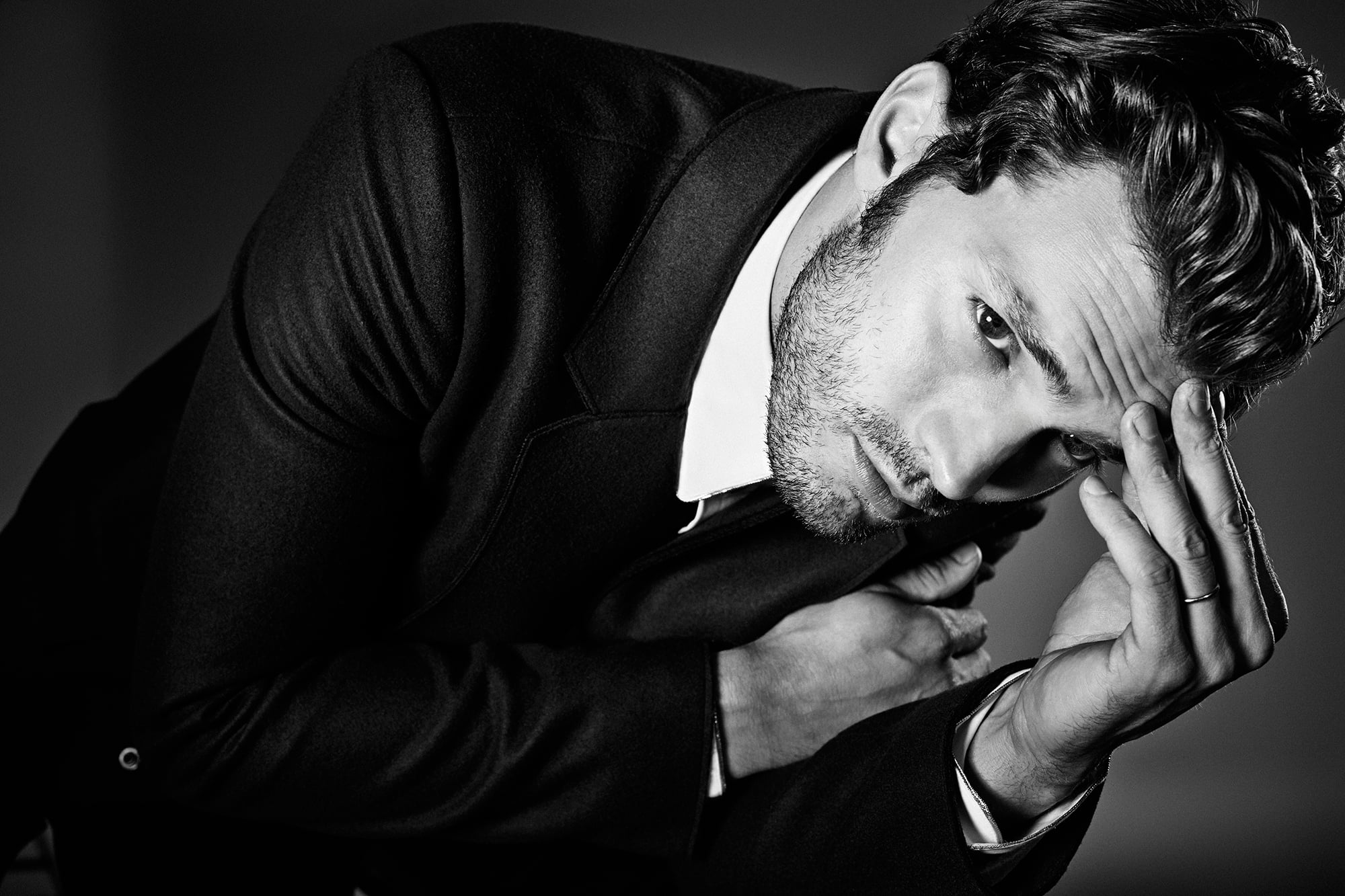 studio Shot, shortlist, jacket, one Person, young men, 1080P, one Man Only, male Beauty, despair, males, actor, mature Adult, human Head, contemplation, HD Wallpaper