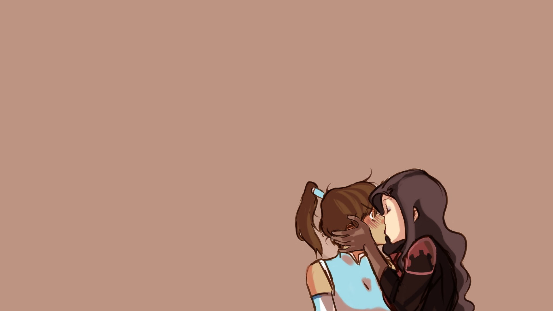 Korra, The Legend of Korra, Asami Sato, 1080P, yuri, HD Wallpaper