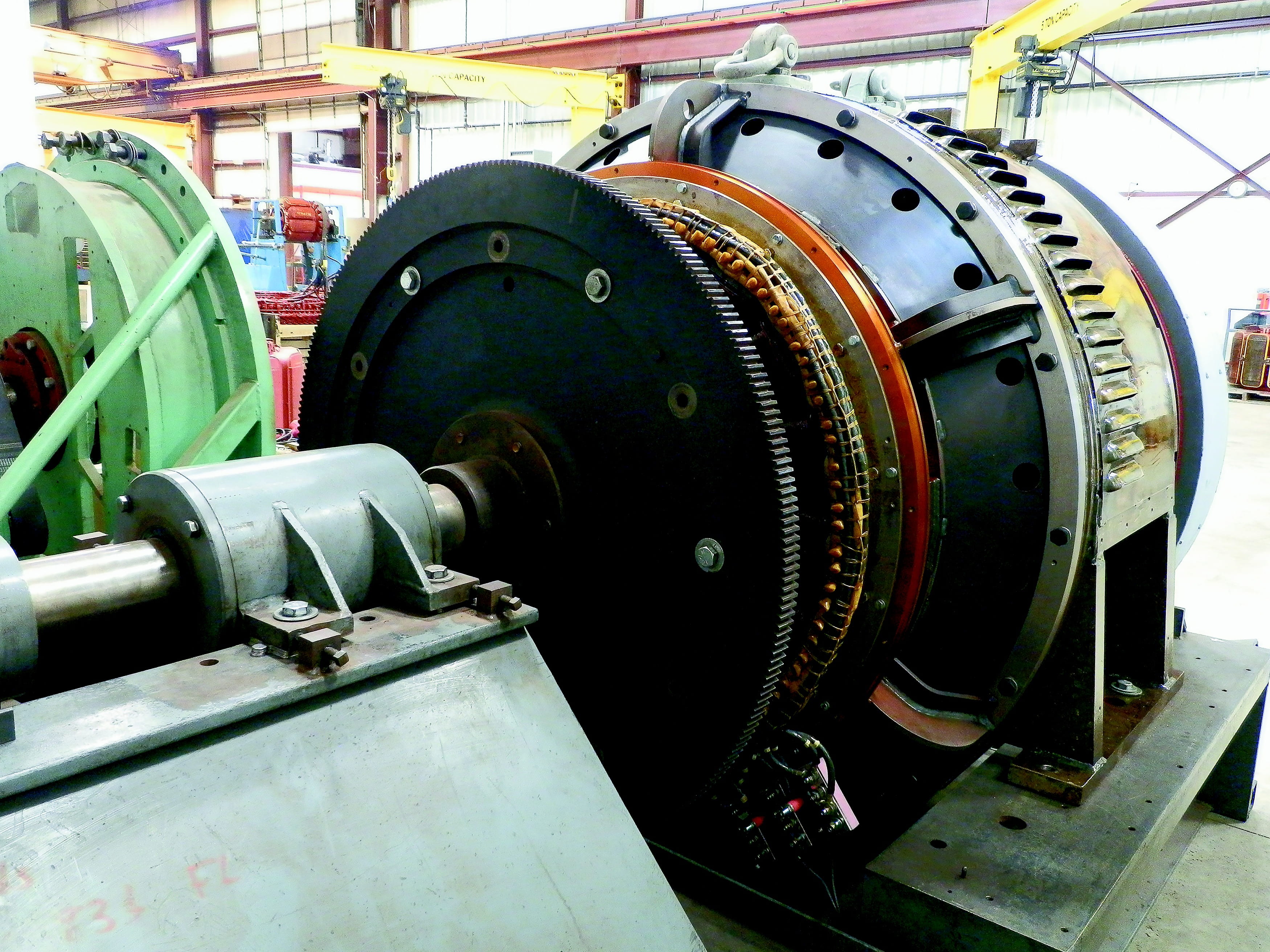 machine part, cogwheel, man made, equipment, motor, industrial equipment, factory, technology, industrial, manufacturing, mechanism, engine, machinery, HD Wallpaper