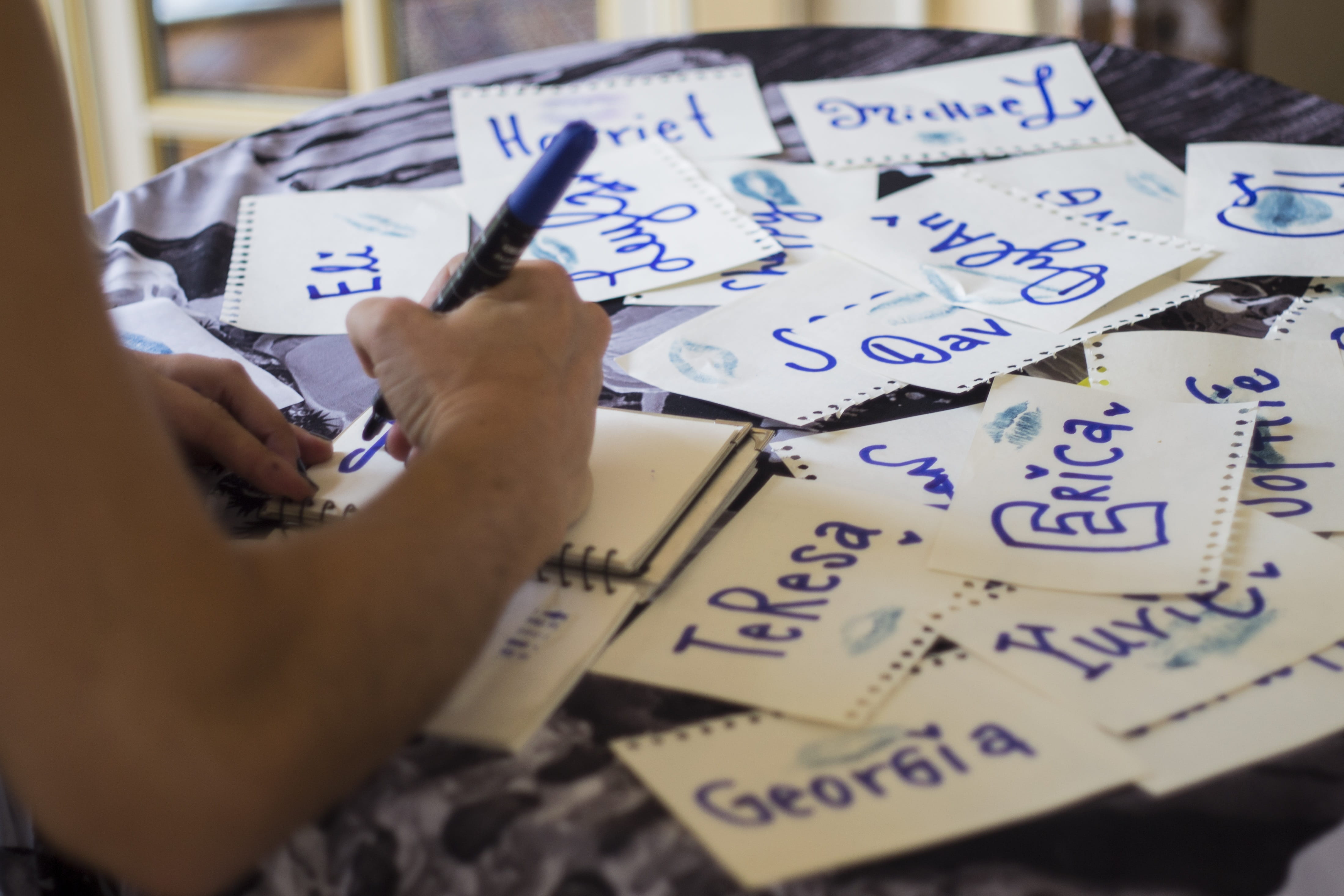 team, handwriting, target, 4K, message, script, course, feedback, data, art and craft, project, human hand, post it, paper, non-western script, success, HD Wallpaper