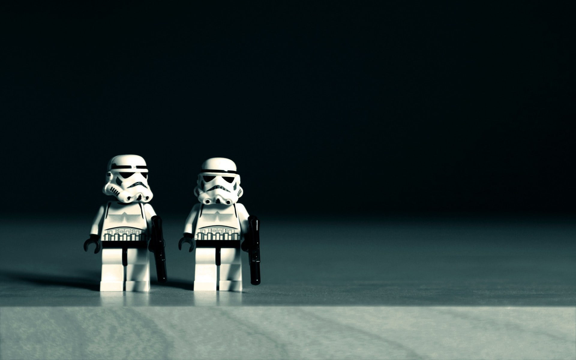 figurine, night, shadow, black background, stormtroopers, front view, indoors, fun, ideas, 1080P, still life, futuristic, people, LEGO, male likeness, HD Wallpaper