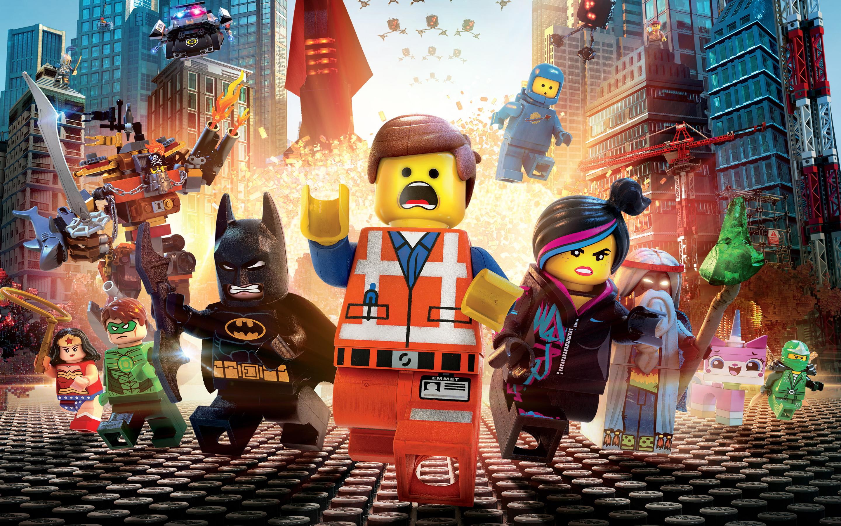 2014, movie, 2K, lego, HD Wallpaper