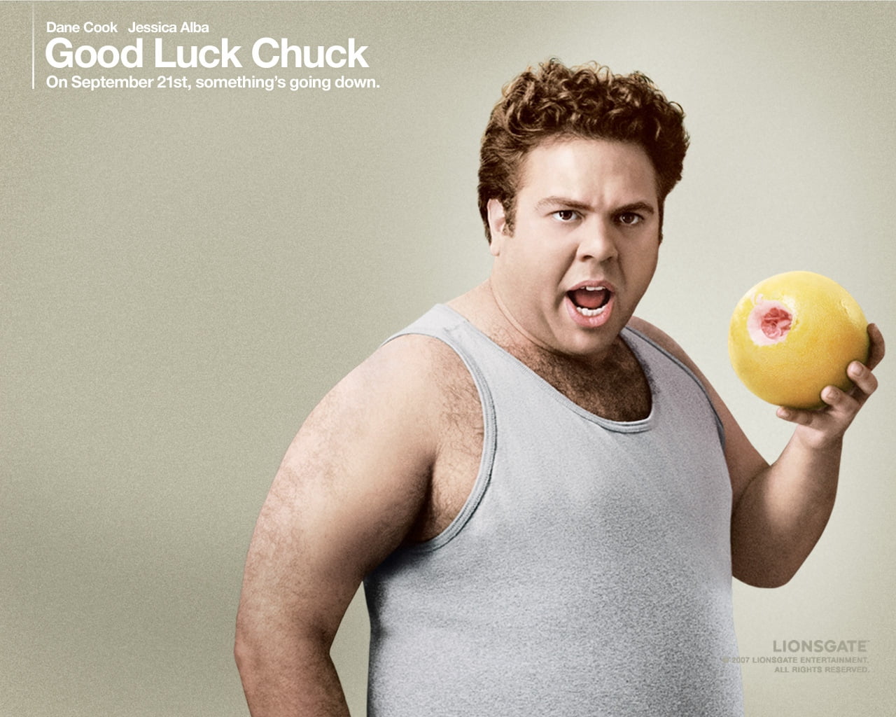 good luck chuck, s, caucasian Ethnicity, male Beauty, indoors, muscular Build, people, young men, top, facial Expression, fruit, human Face, one Person, HD Wallpaper