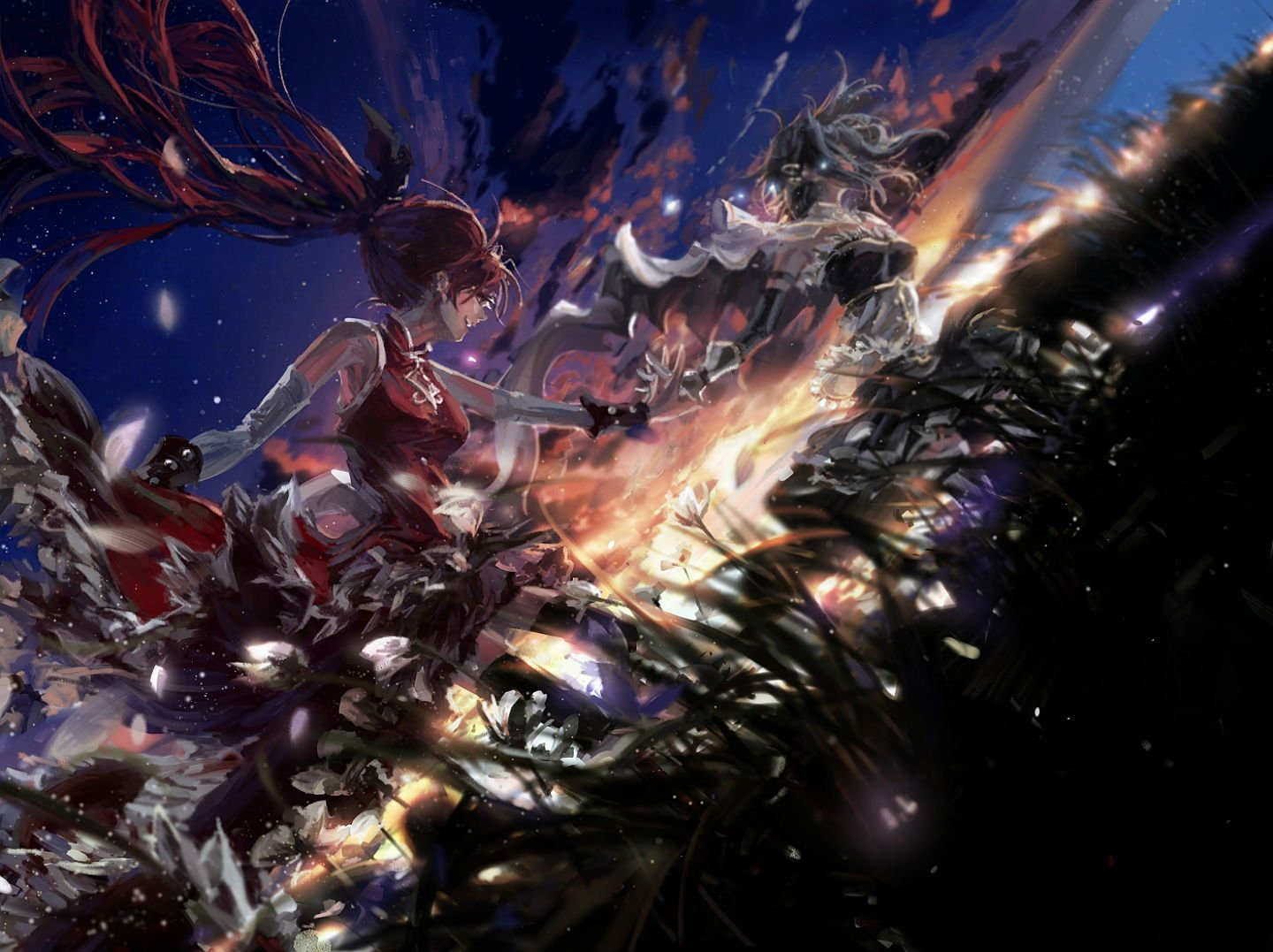 sayaka, stu, kyouko, miki, mahou, shoujo, dts, madoka, magica, sakura, 720P, tagme, HD Wallpaper