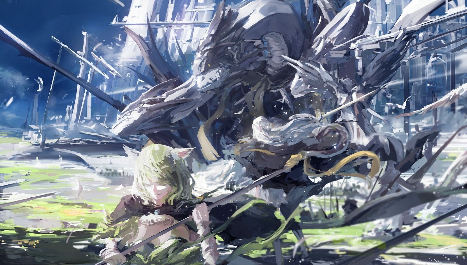 stu, dts, 720P, pixiv, fantasia, HD Wallpaper