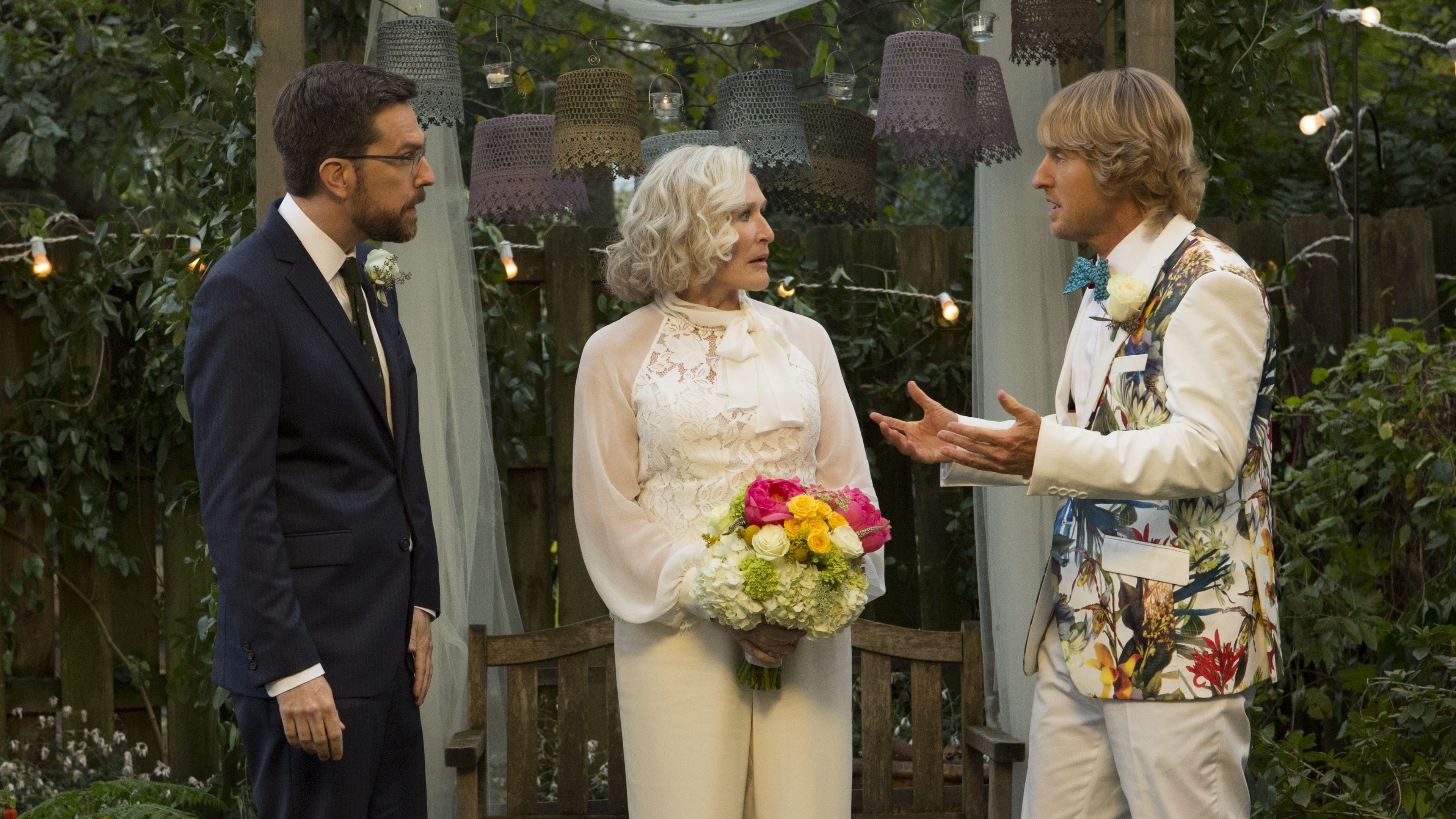 Glenn Close, Father Figures, Ed Helms, Owen Wilson, 4k, 4K, HD Wallpaper