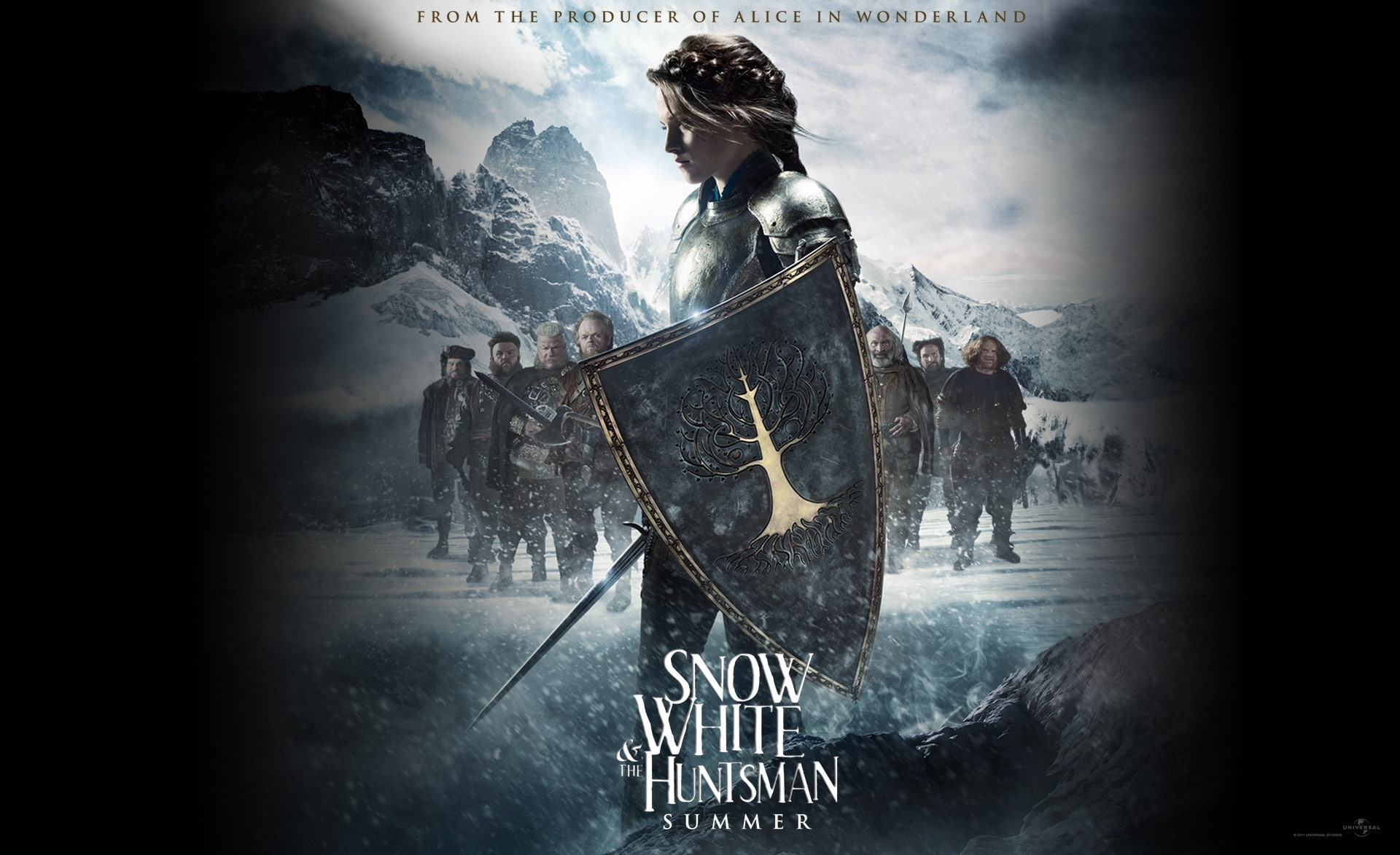 cold temperature, outdoors, Fantasy, full length, architecture, Snow White and the Huntsman, warning sign, Movies, summer, huntsman, women, mountain, Adventure, HD Wallpaper