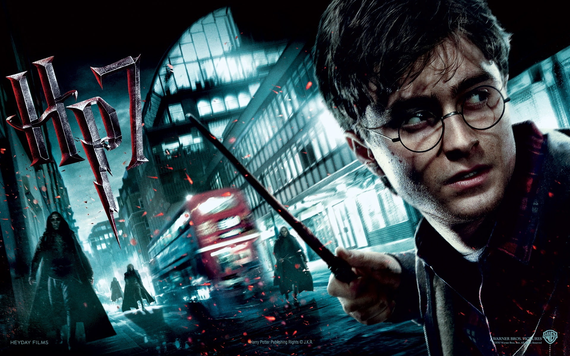 deathly, Harry, hallows, Potter, 2011, ii, 1080P, part, HD Wallpaper