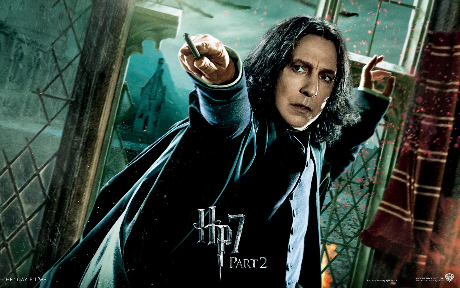 2011, HP7, Snape, hp, 1080P, part, HD Wallpaper