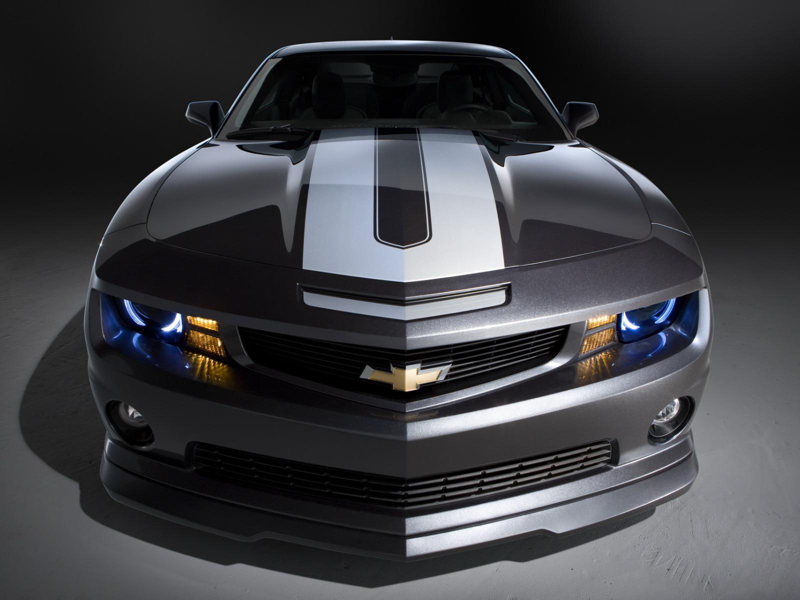 grey, series, synergy, chevrolet, camaro, cars, car, 720P, HD Wallpaper