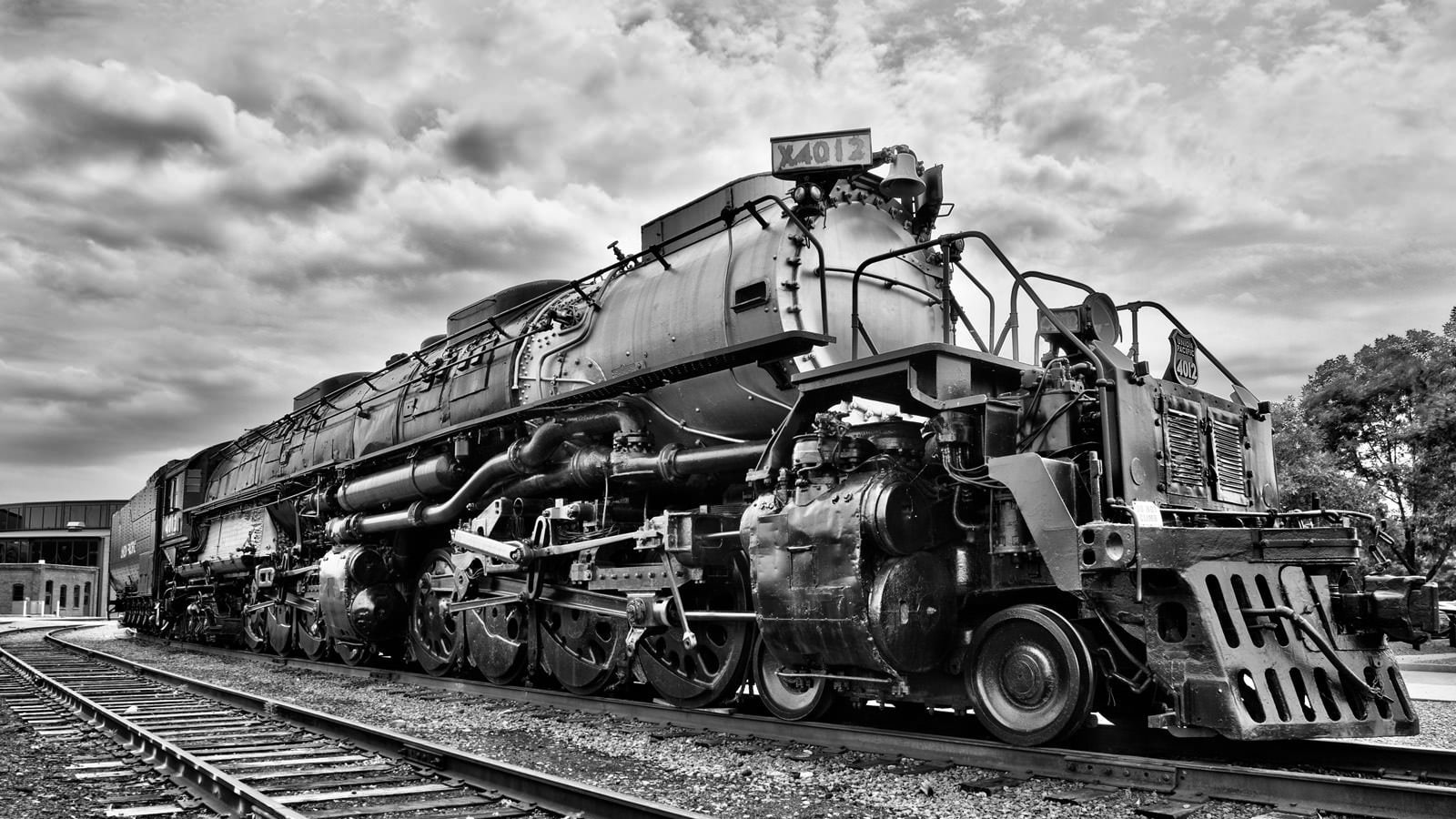 720P, Union Pacific Big Boy, Vehicles, Train, HD Wallpaper