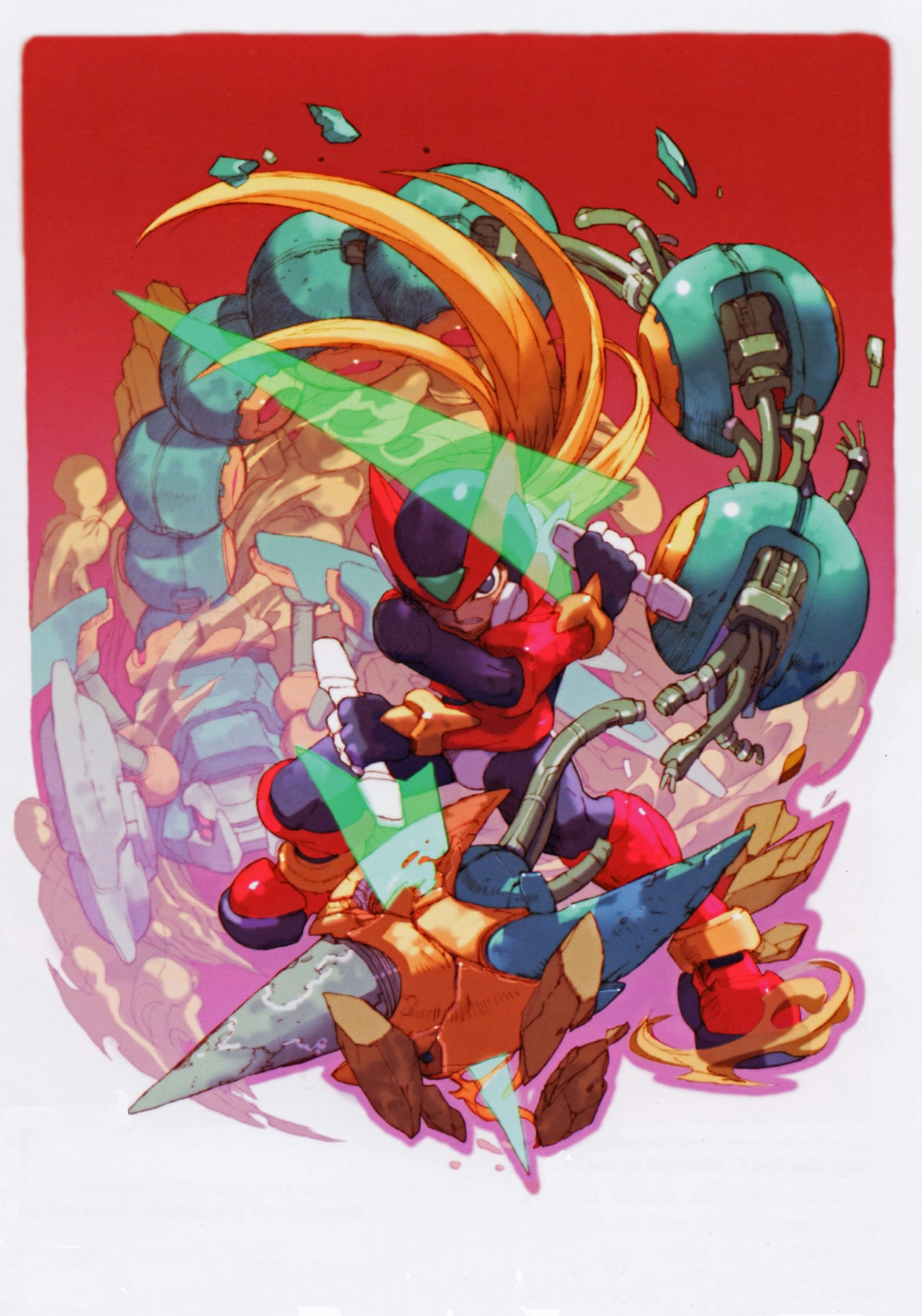 Megaman Zero, 4K, Mega Man, Phone HD Wallpaper