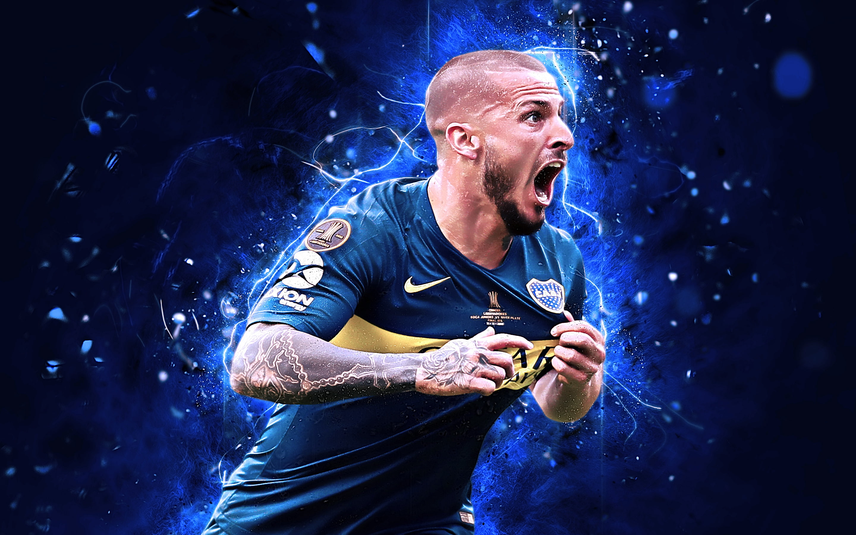 Argentinian, Soccer, 2K, Darío Benedetto, CA Boca Juniors, HD Wallpaper
