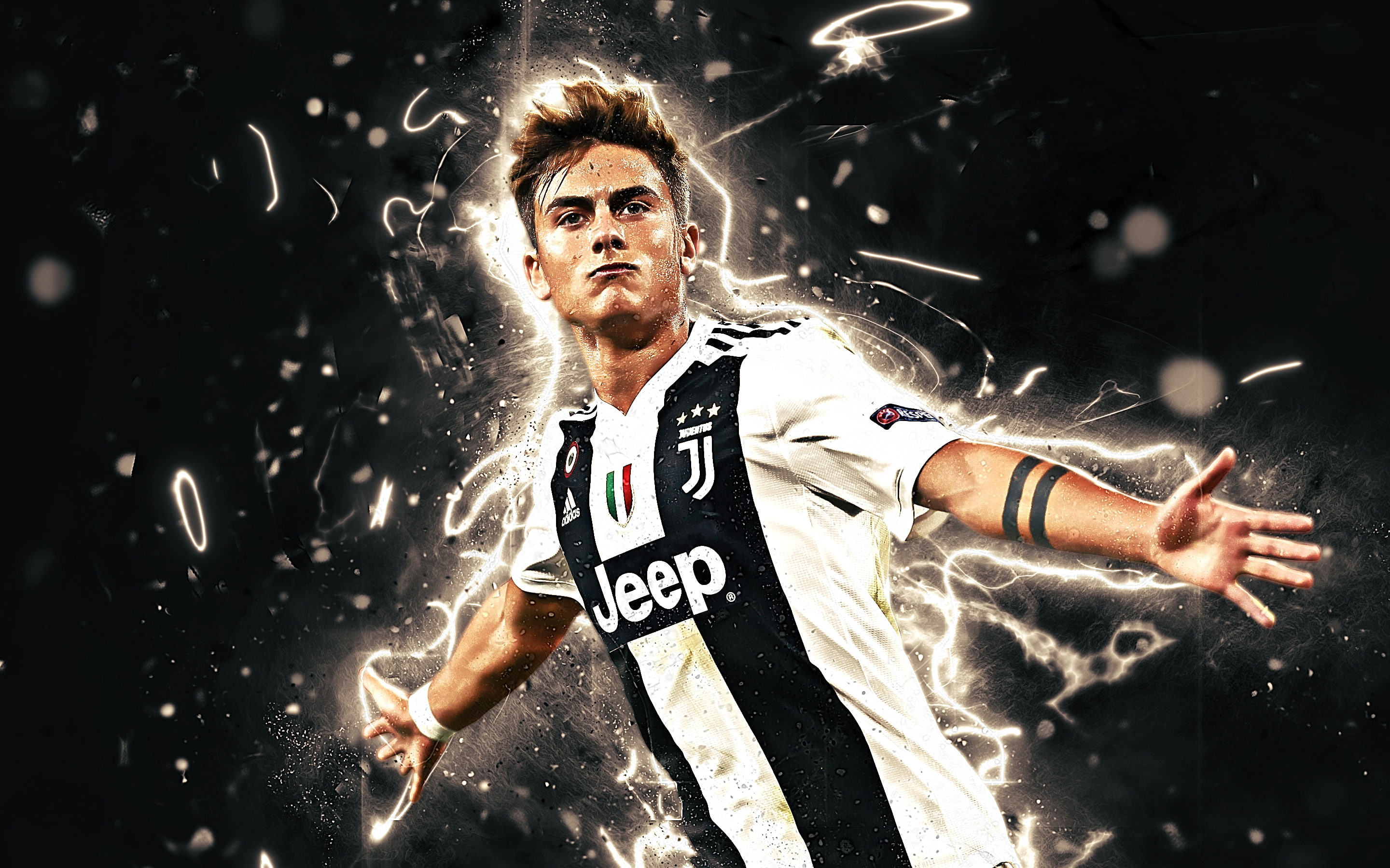 2K, Soccer, Argentinian, Paulo Dybala, Juventus F.C., HD Wallpaper