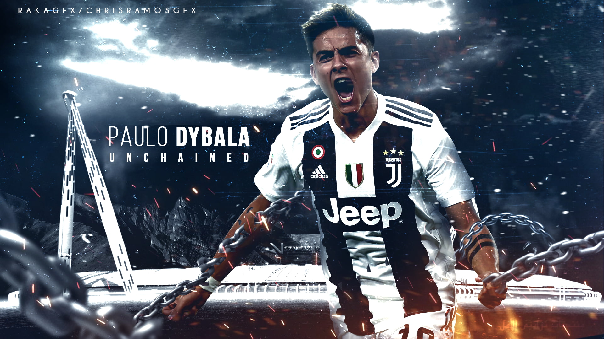 1080P, Juventus F.C., Paulo Dybala, Soccer, Argentinian, HD Wallpaper