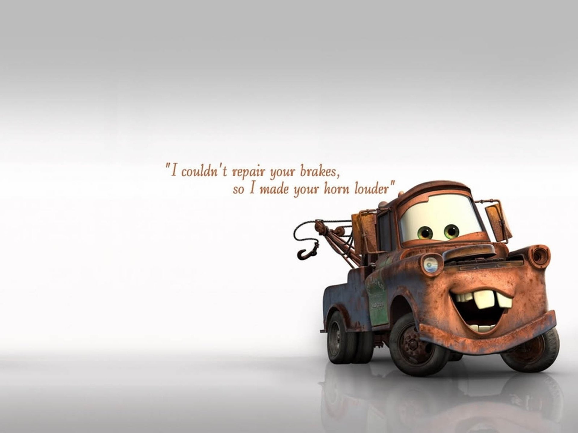 Quote, Car, 1080P, Disney, Movie, Misc, Mater (Cars), HD Wallpaper