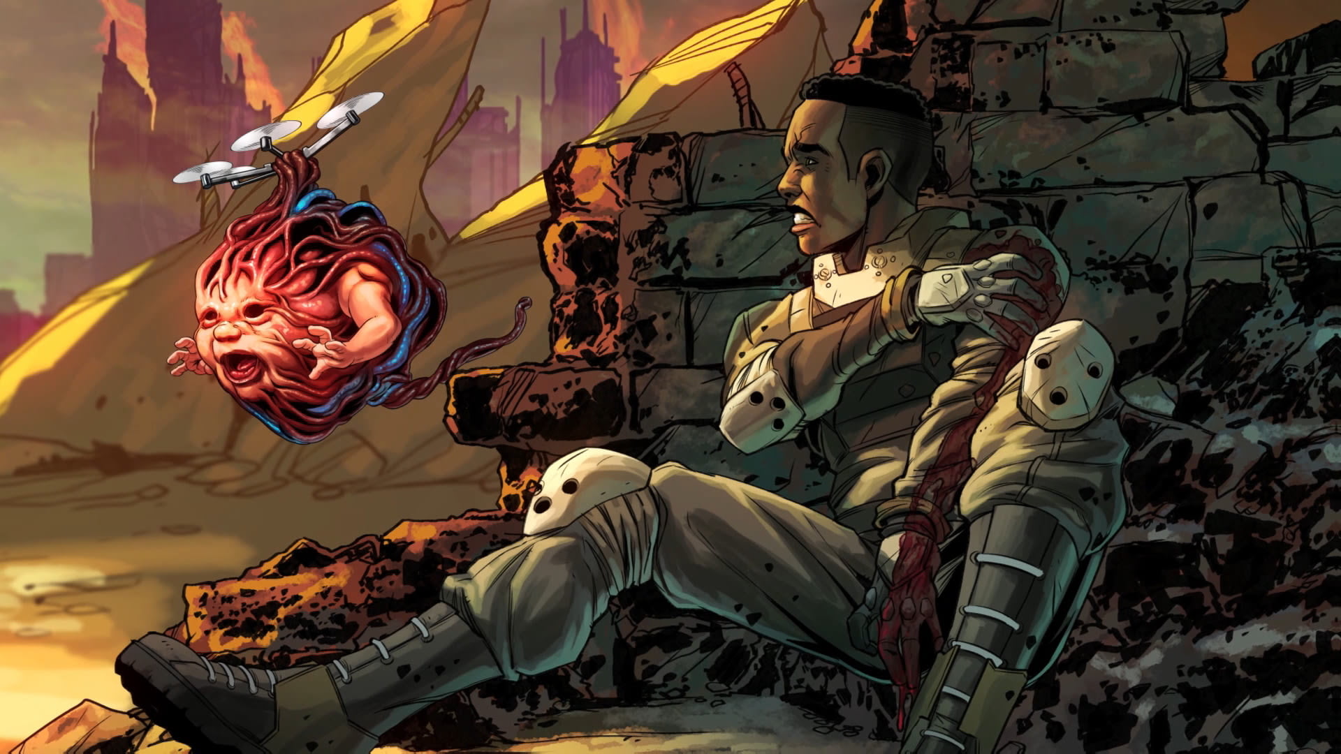 Contra: Rogue Corps, 1080P, Video Game, HD Wallpaper