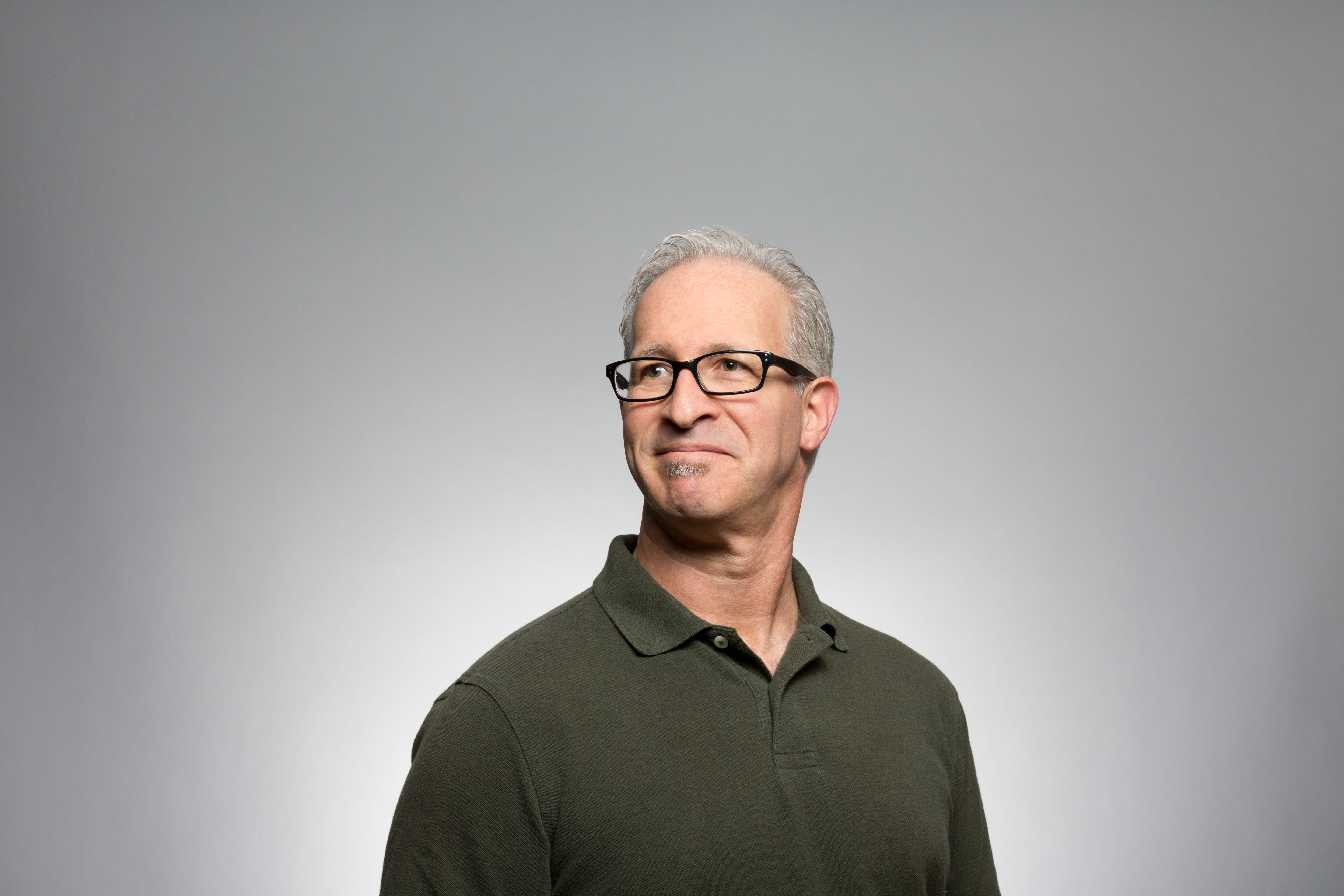 shirt, glasses, face, gray background, looking at camera, business, studio shot, businessperson, wearing, adult, glass, elder, mature adult, front view, HD Wallpaper