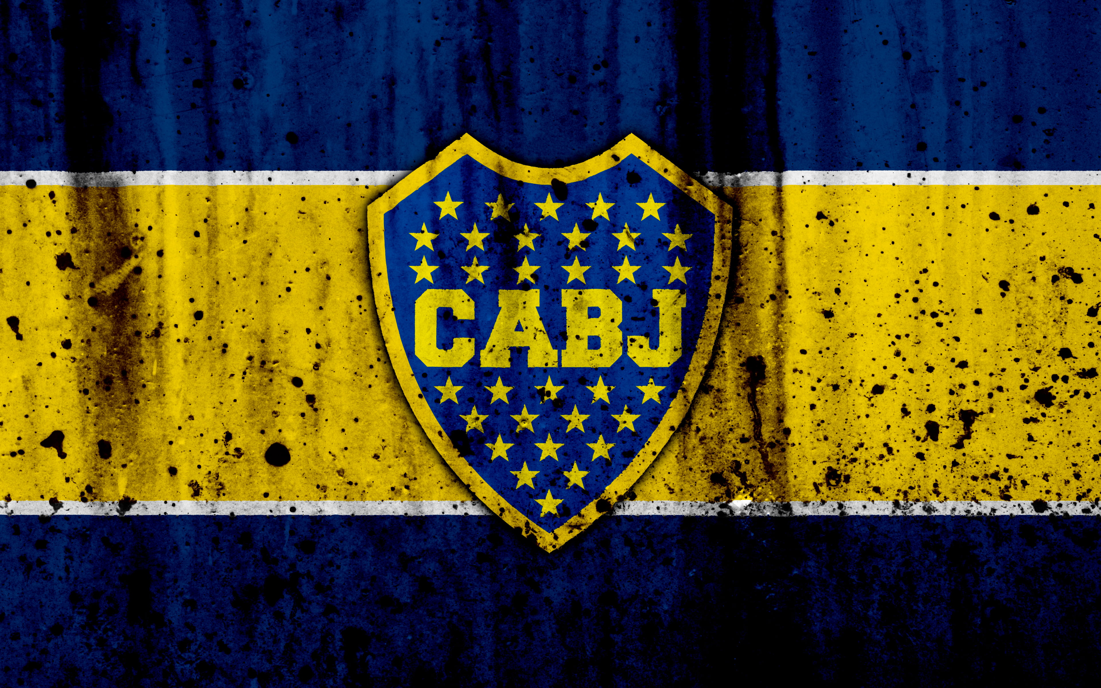Logo, 4K, Emblem, Soccer, Boca Juniors, HD Wallpaper