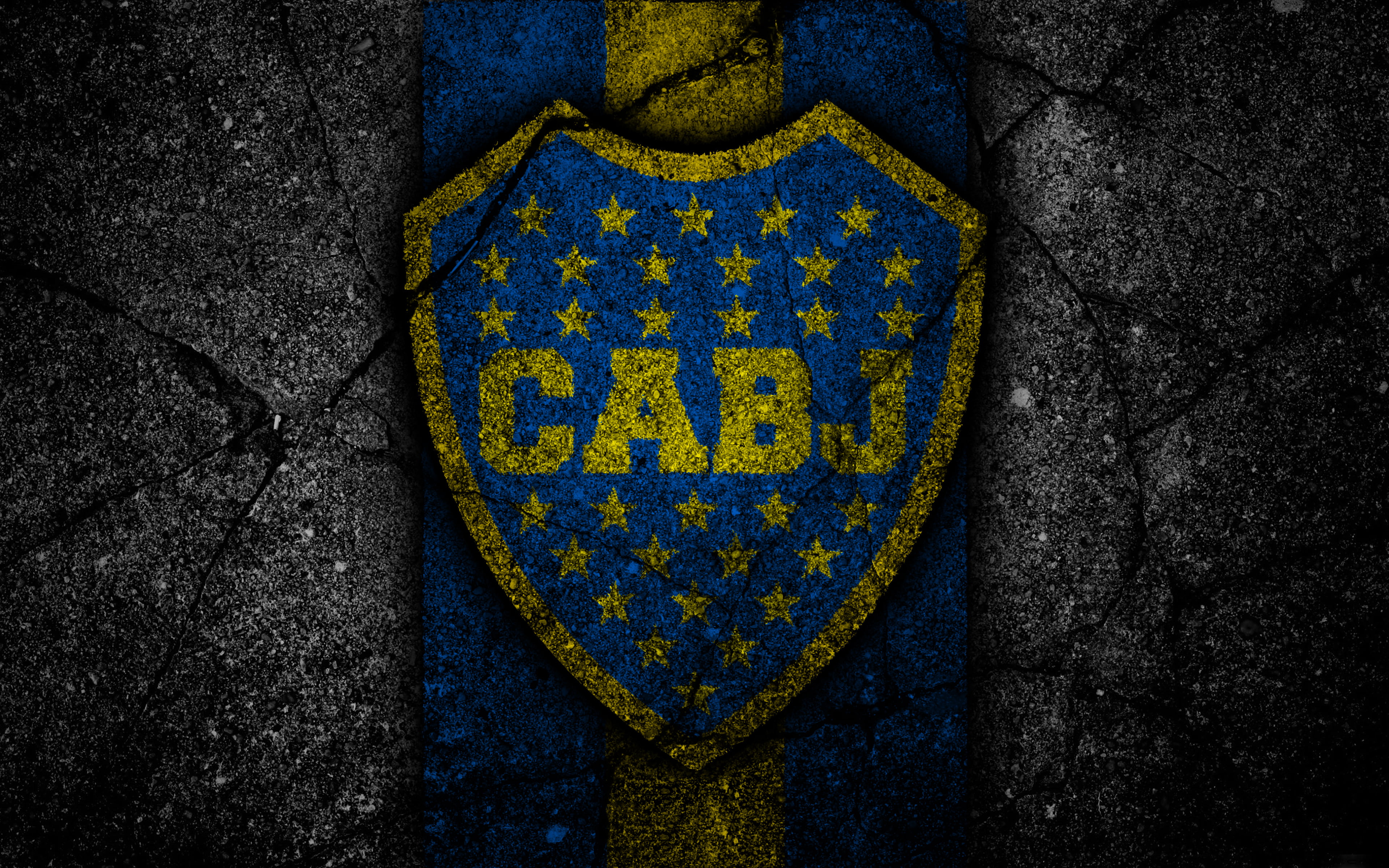 Logo, 4K, Soccer, Emblem, Boca Juniors, HD Wallpaper