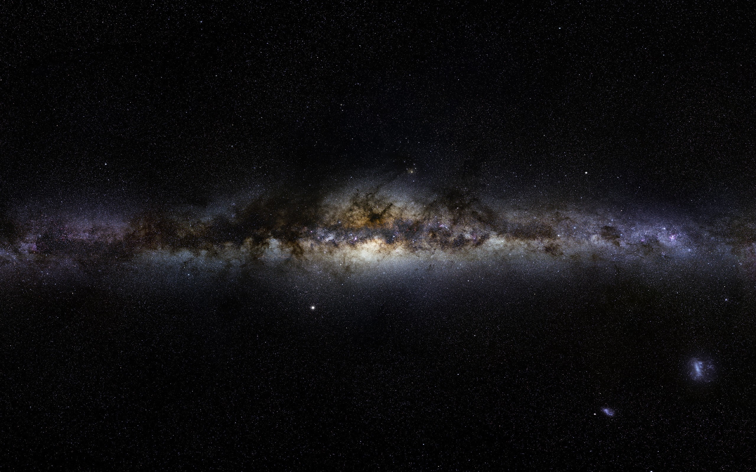 space, galaxy, space art, dark matter, 2K, digital art, HD Wallpaper
