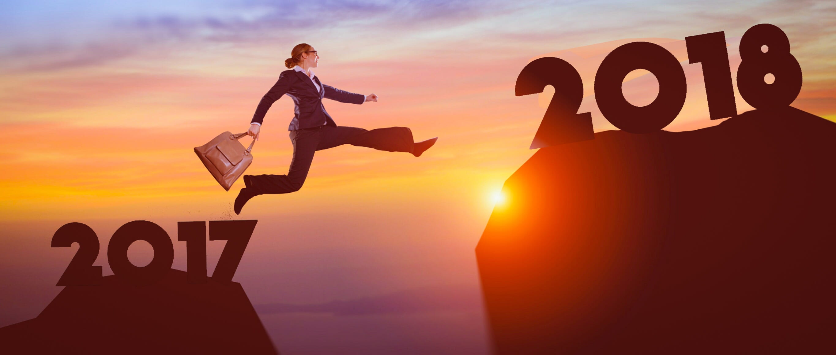 banner, new year, job, compete, challenge, looking, business, career, people, silhouette, success, ready, beginning, sunset, dom, copy space, outdoors, HD Wallpaper