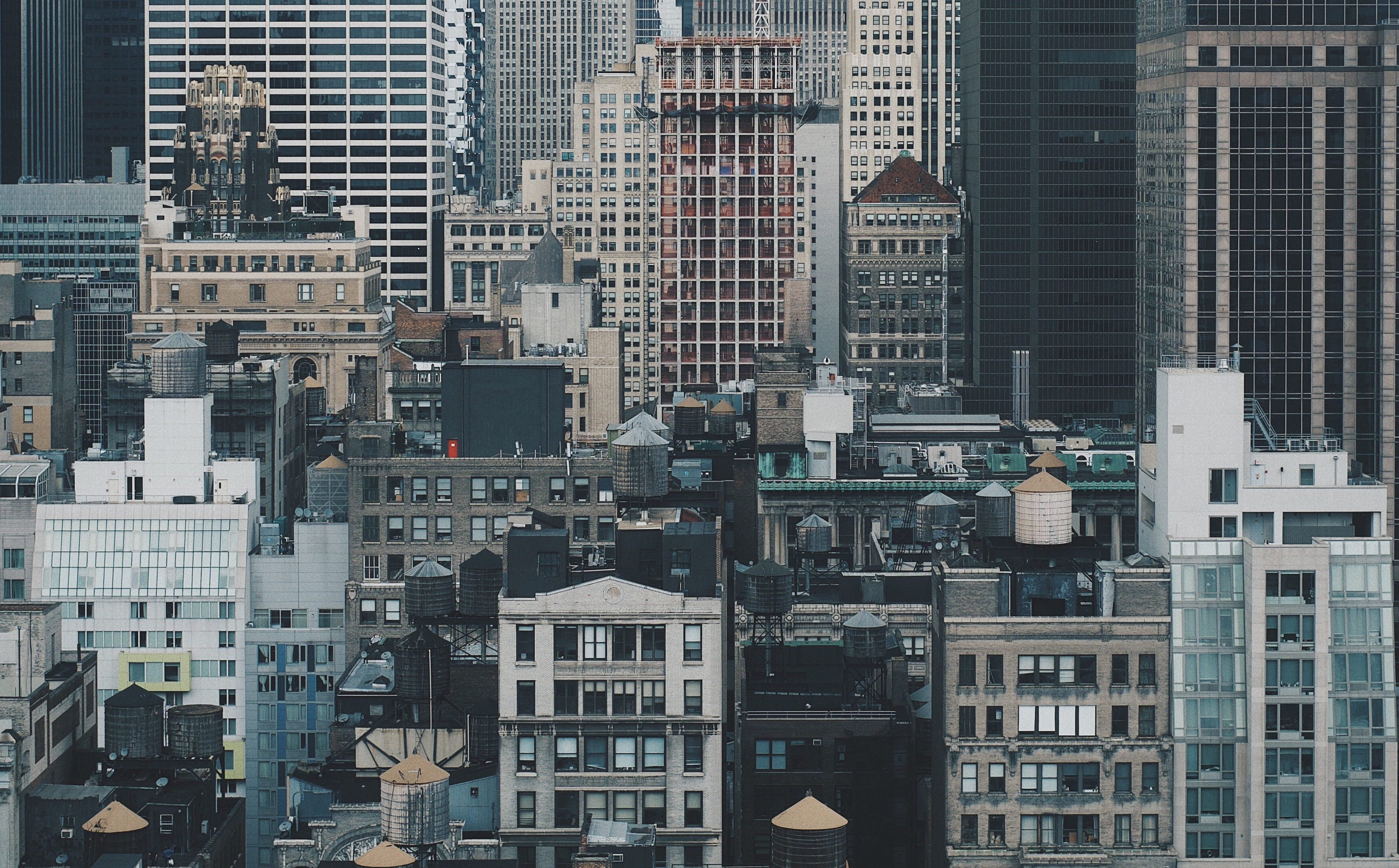 landscape, new york, 2K, aerial view, highrise, building exterior, apartment, office, high rise, linkedin corporation, scenery, nature, tower, settlement, HD Wallpaper