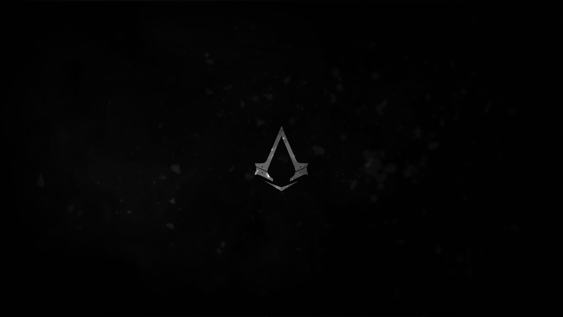 arts culture and entertainment, white color, close-up, Assassins Creed, black color, nature, copy space, triangle shape, shape, communication, video games, HD Wallpaper