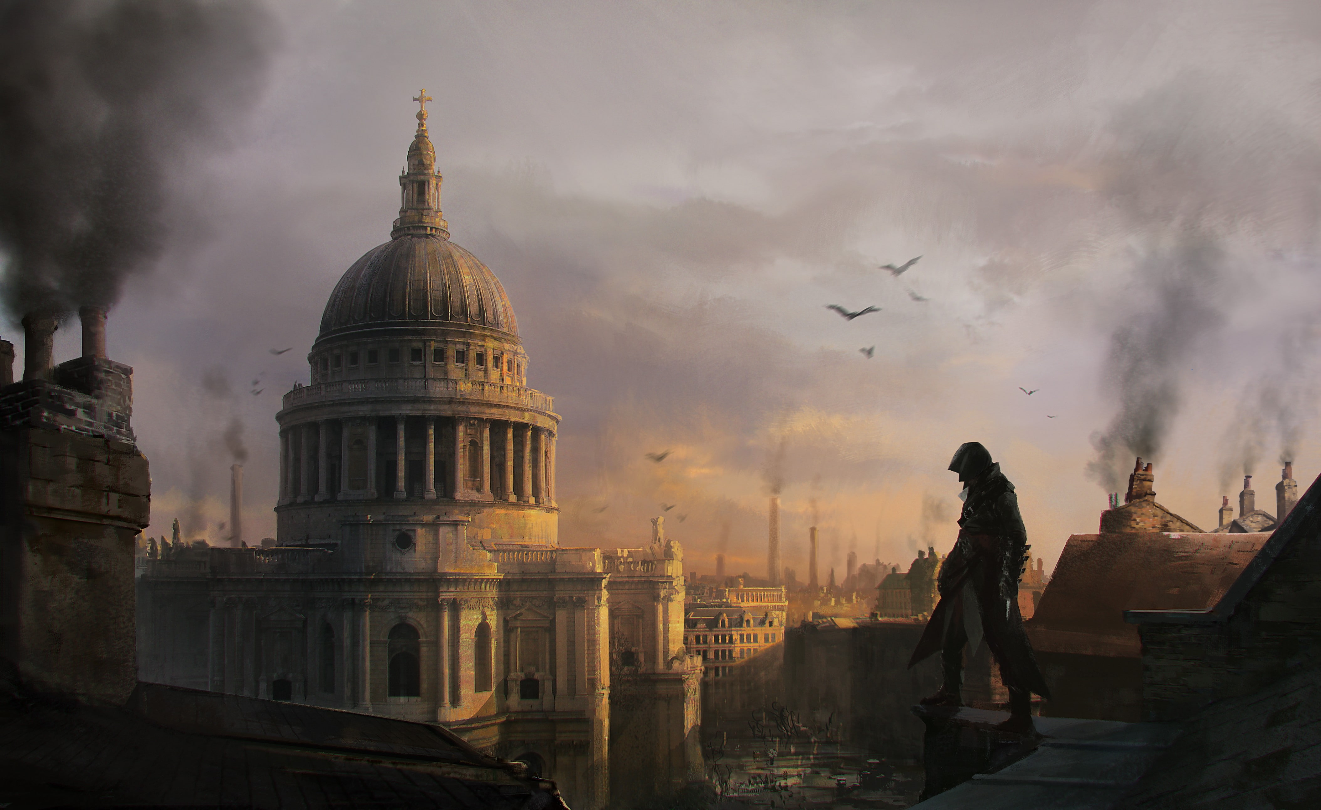 video games, 4K, Assassins Creed Syndicate, HD Wallpaper
