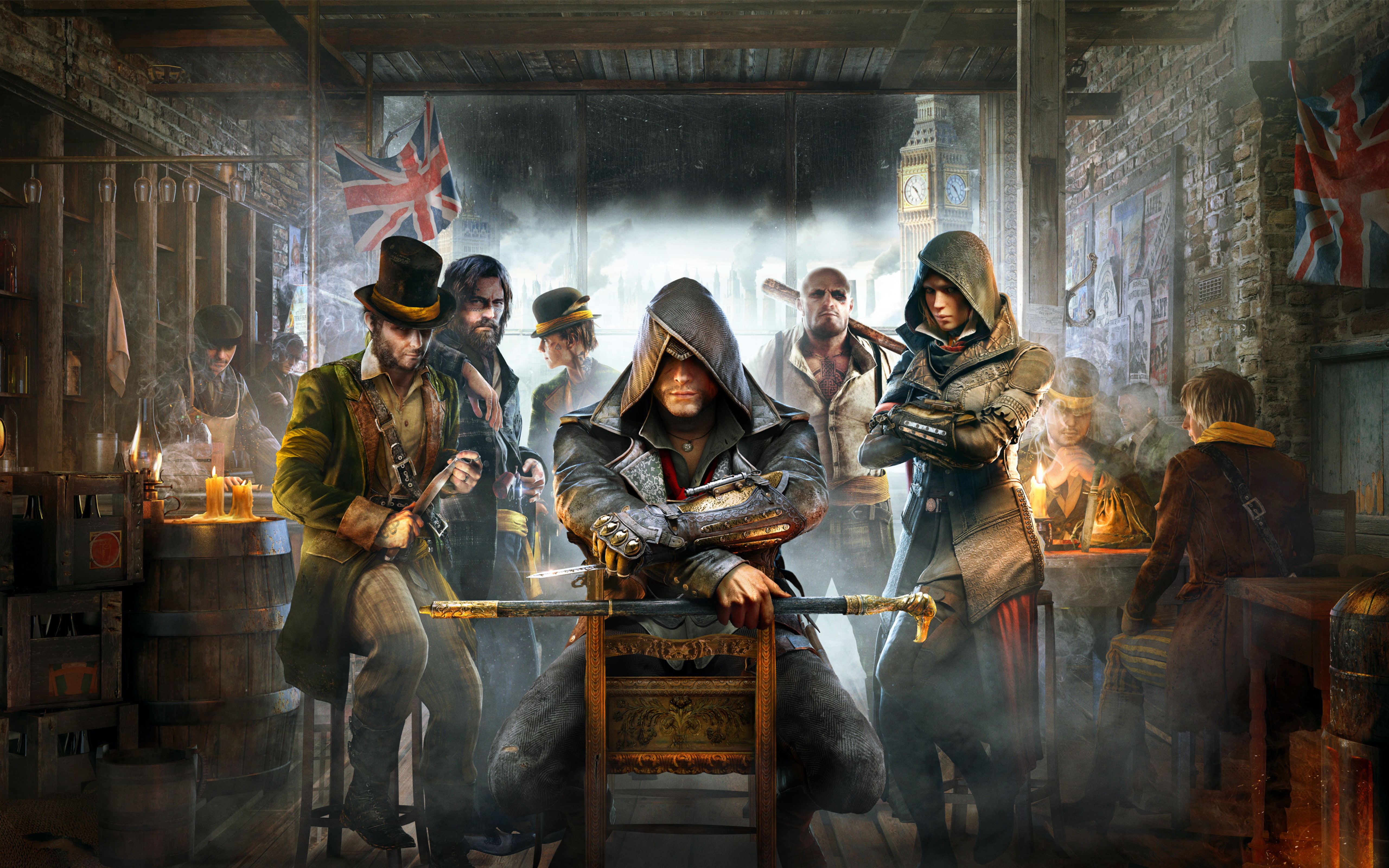 5K, Jacob Frye, Evie Frye, Assassins Creed: Syndicate, Assassins Creed, HD Wallpaper
