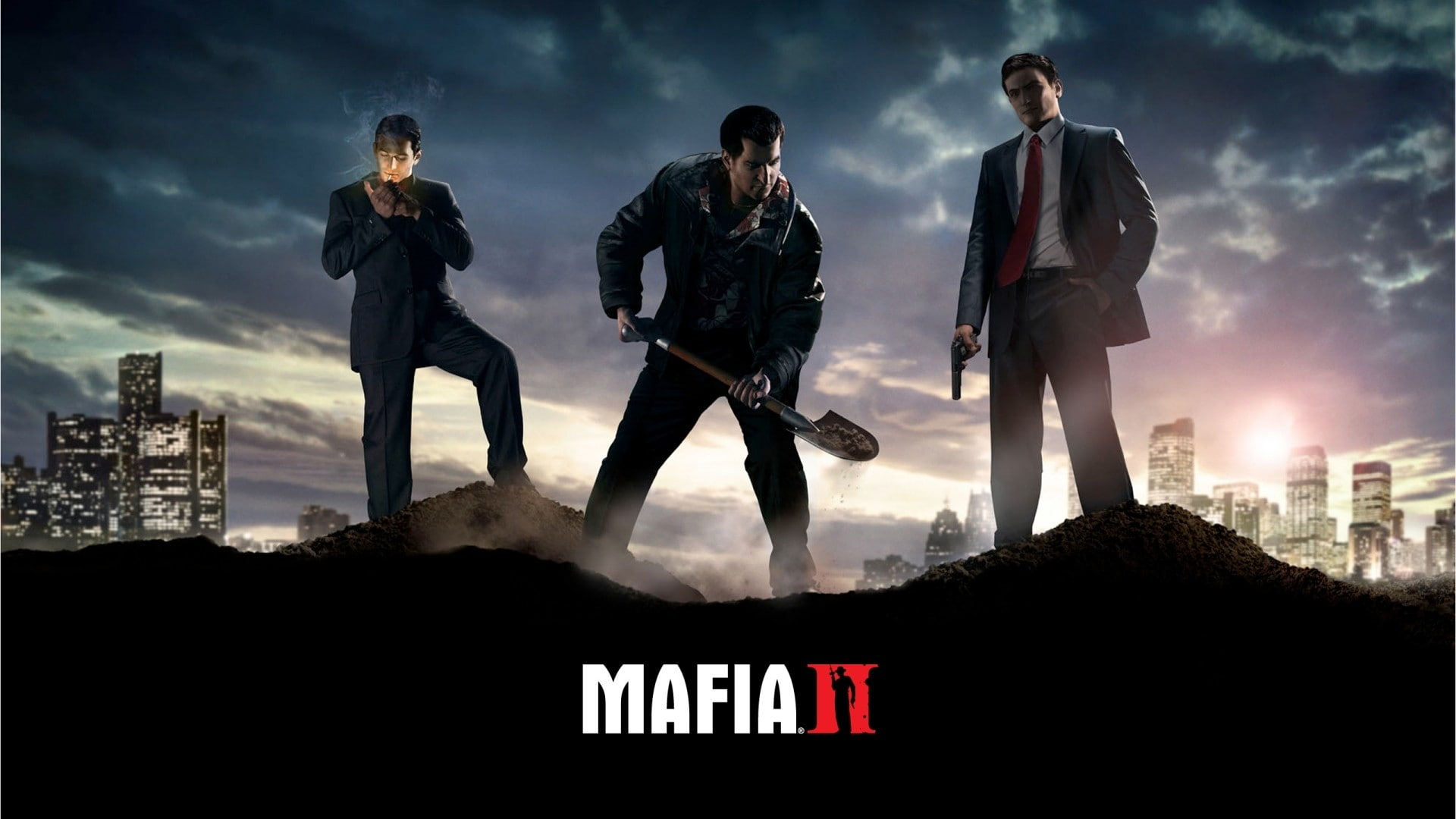 1080P, ground, mafia, shovel, HD Wallpaper