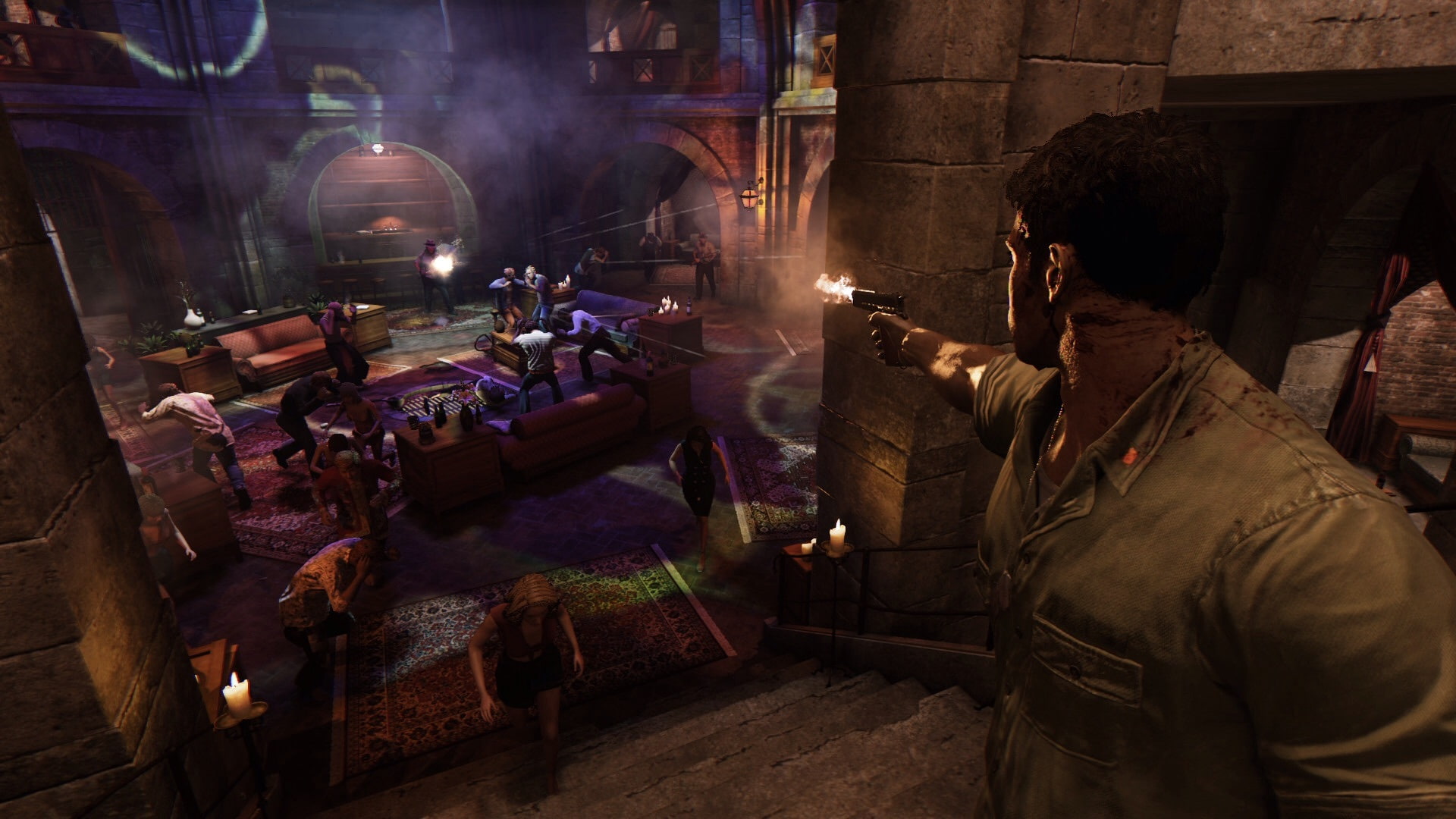 gun, the game, Mafia 3, 2016, shots, Mafia III, 1080P, HD Wallpaper