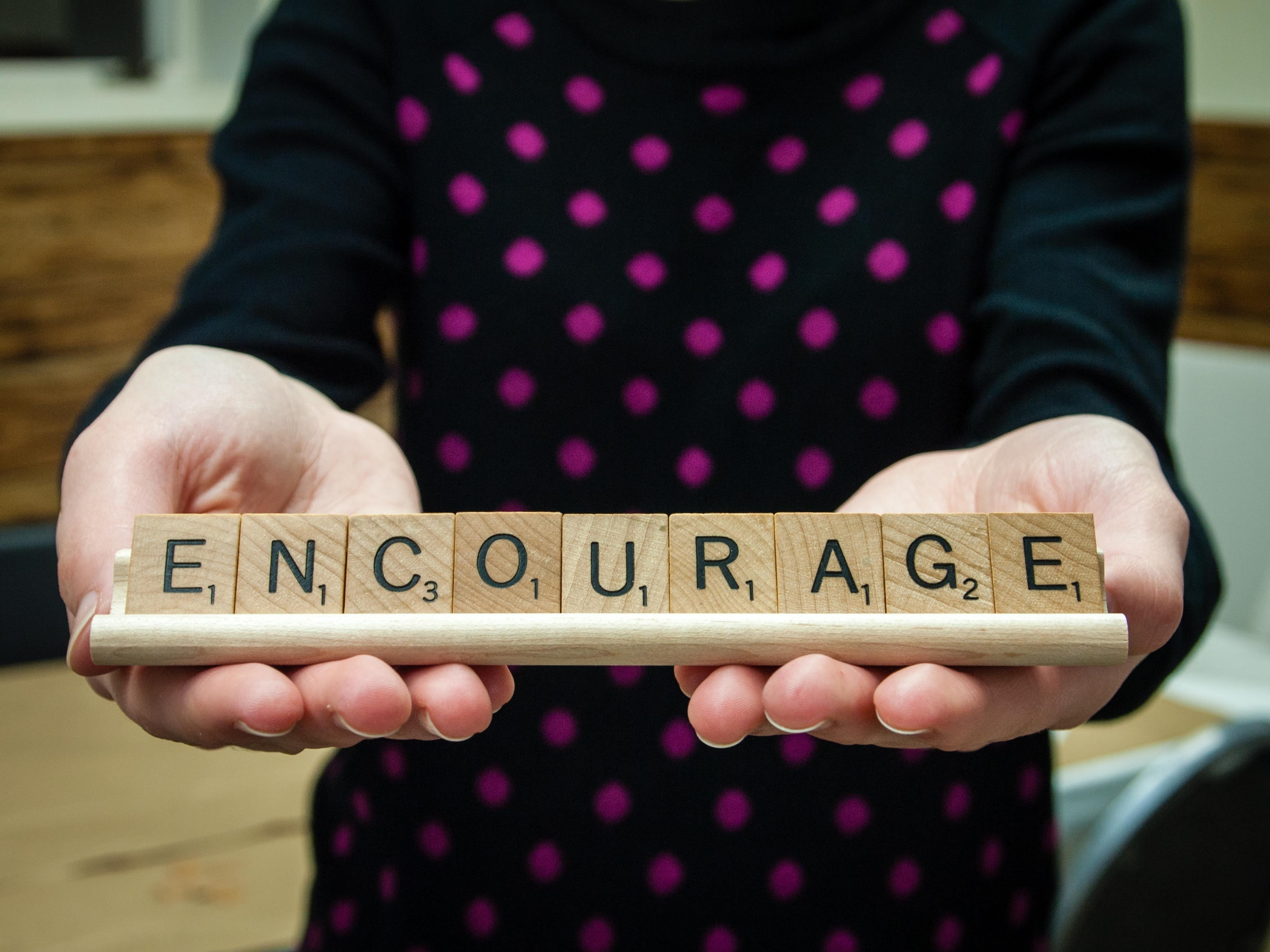 scrabble tiles, communication, front view, positive, inspirational, close-up, hold, letters, 2K, human hand, sadness, one woman only, midsection, adult, HD Wallpaper