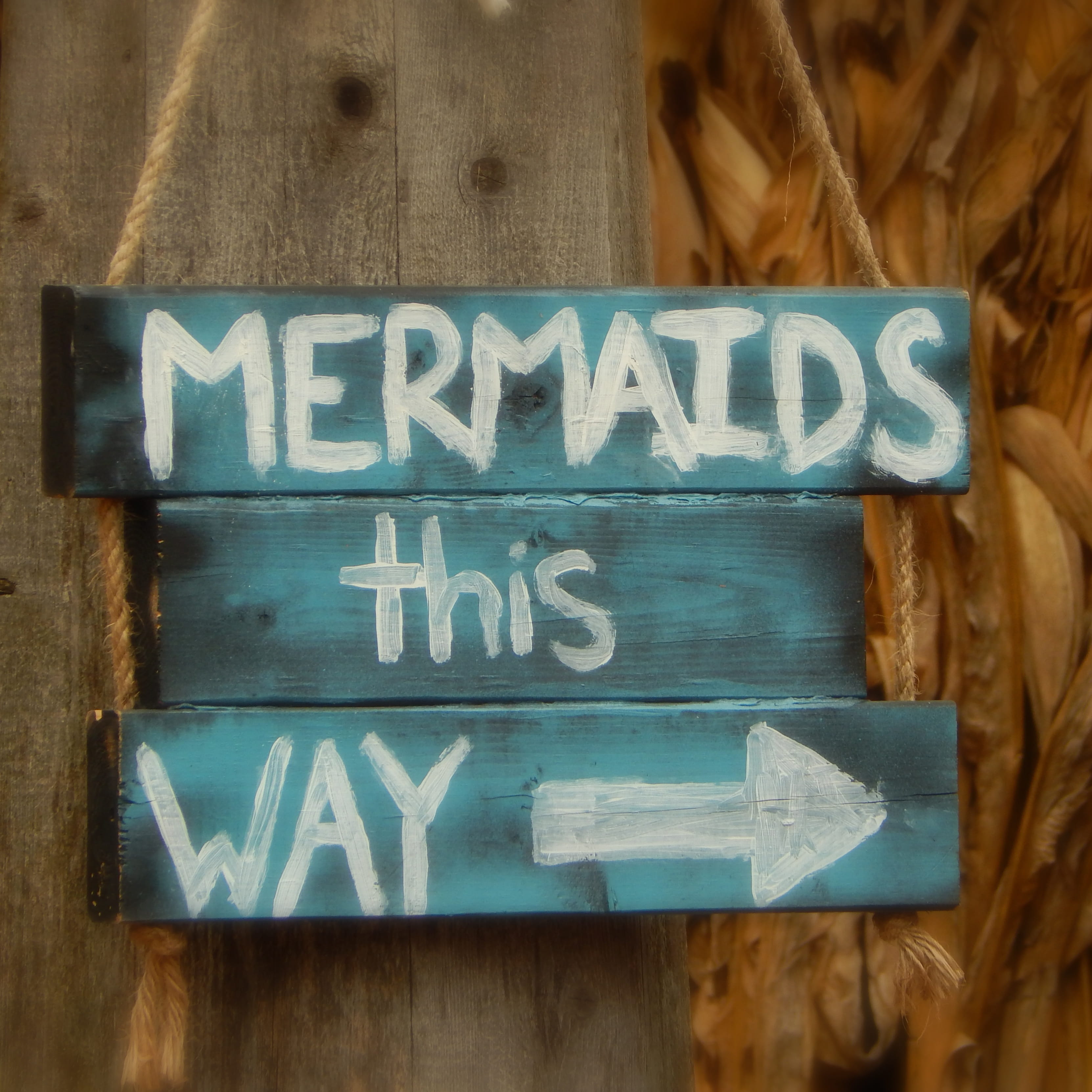 glass - material, children, information sign, rope, fall, fantasy, no people, sea, western script, mythology, wood - Material, Mermaids, day, close-up, Phone HD Wallpaper