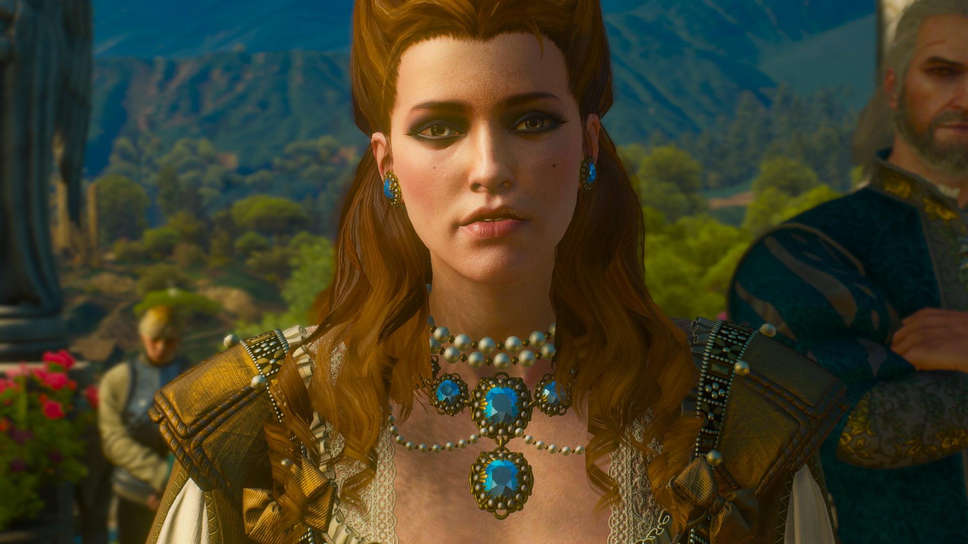 young adult, The Witcher, anna henrietta, young women, one person, adult, portrait, fashion, lifestyles, headshot, 1080P, video games, beautiful woman, HD Wallpaper