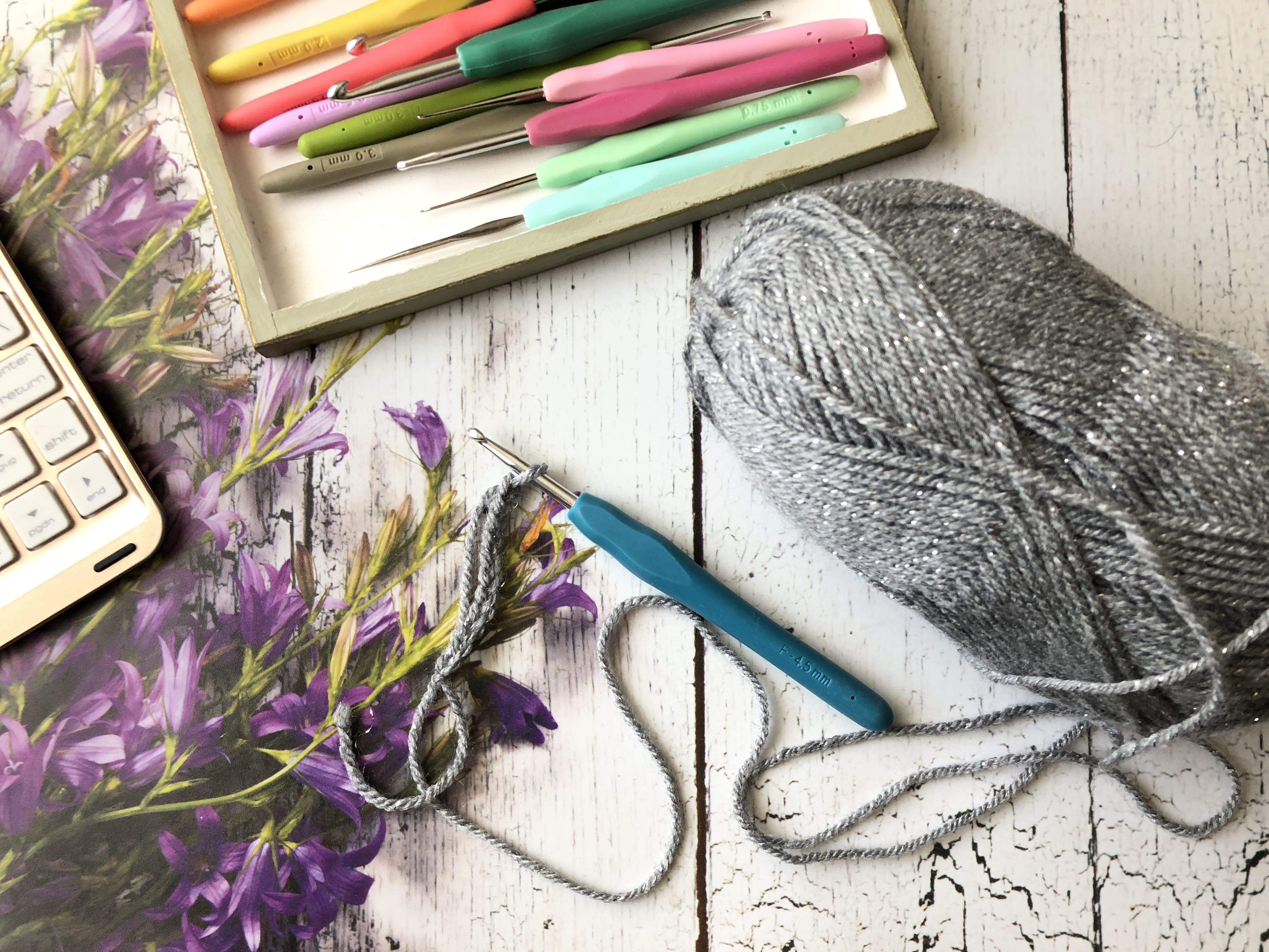 table, indoors, multi colored, publication, art and craft equipment, still life, wood - material, pen, book, man made, purple, paper, 4K, flower, cordon, HD Wallpaper